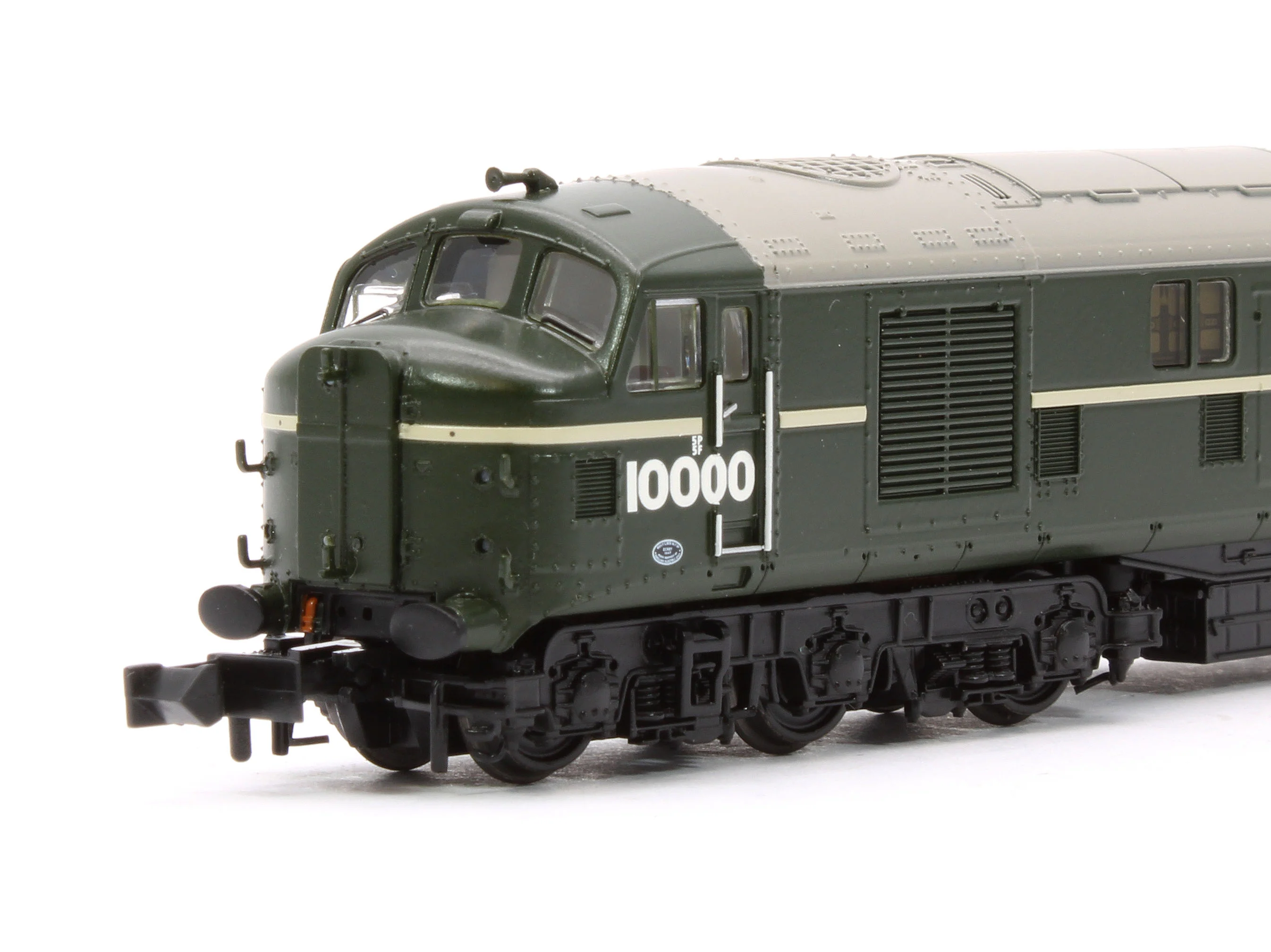 372-914 LMS 10000 BR Green (Late Crest) Diesel Locomotive - Image 7
