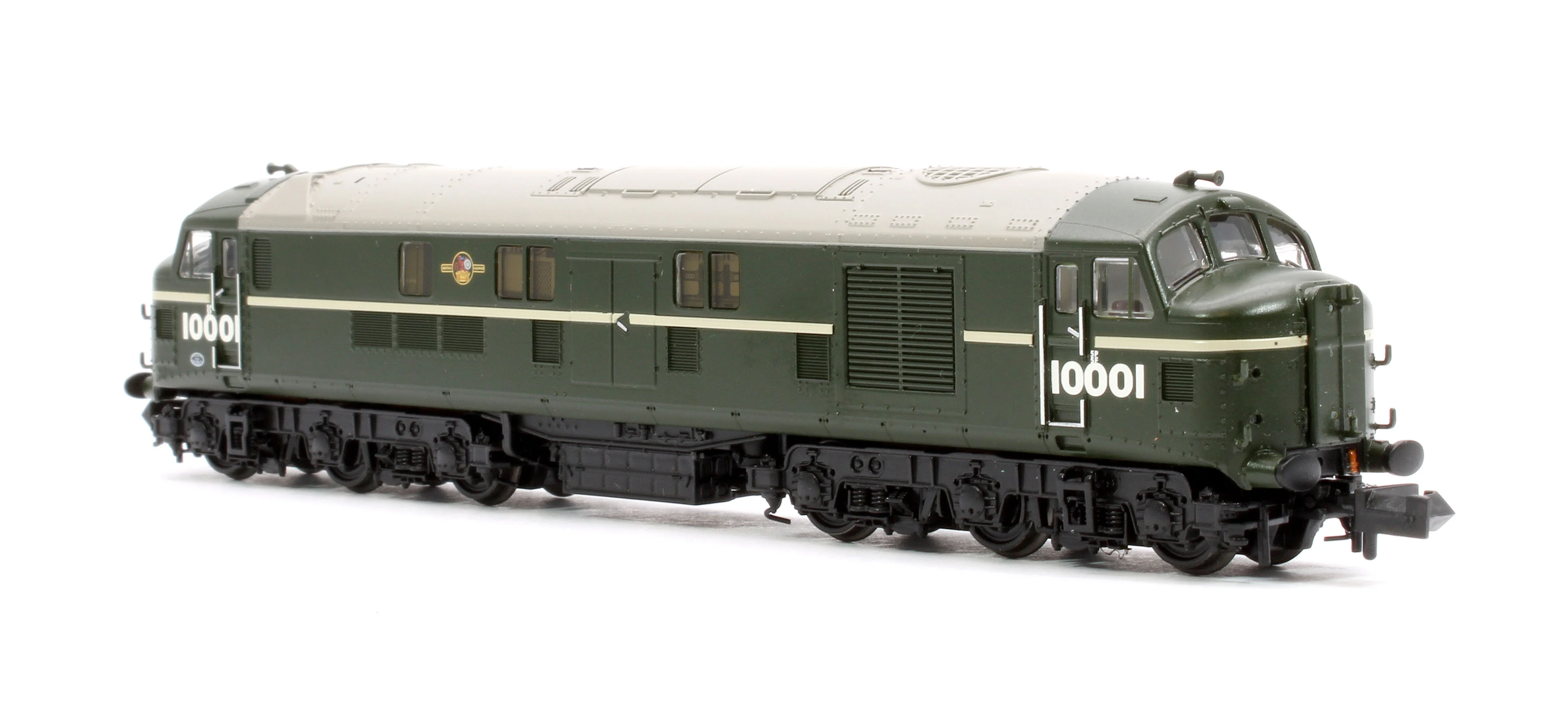 372-915 LMS 10001 BR Green (Late Crest) Diesel Locomotive - Image 4