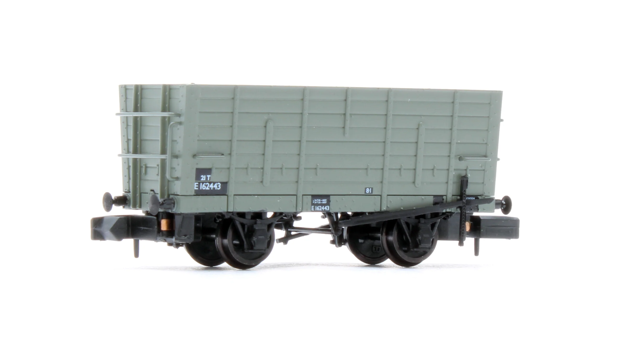 LNER D12 Coal Hopper BR Grey No.E162443