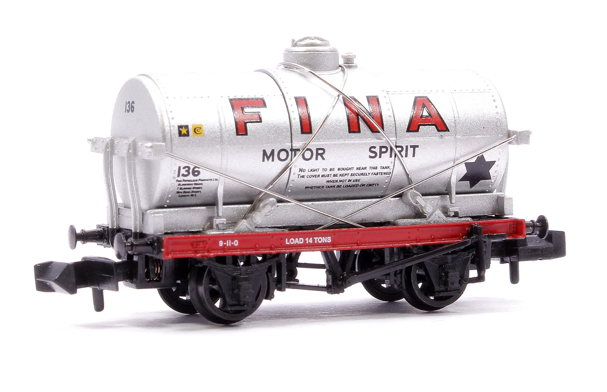 14T Tank Wagon 'Fina' Silver No. 136 - Image 3
