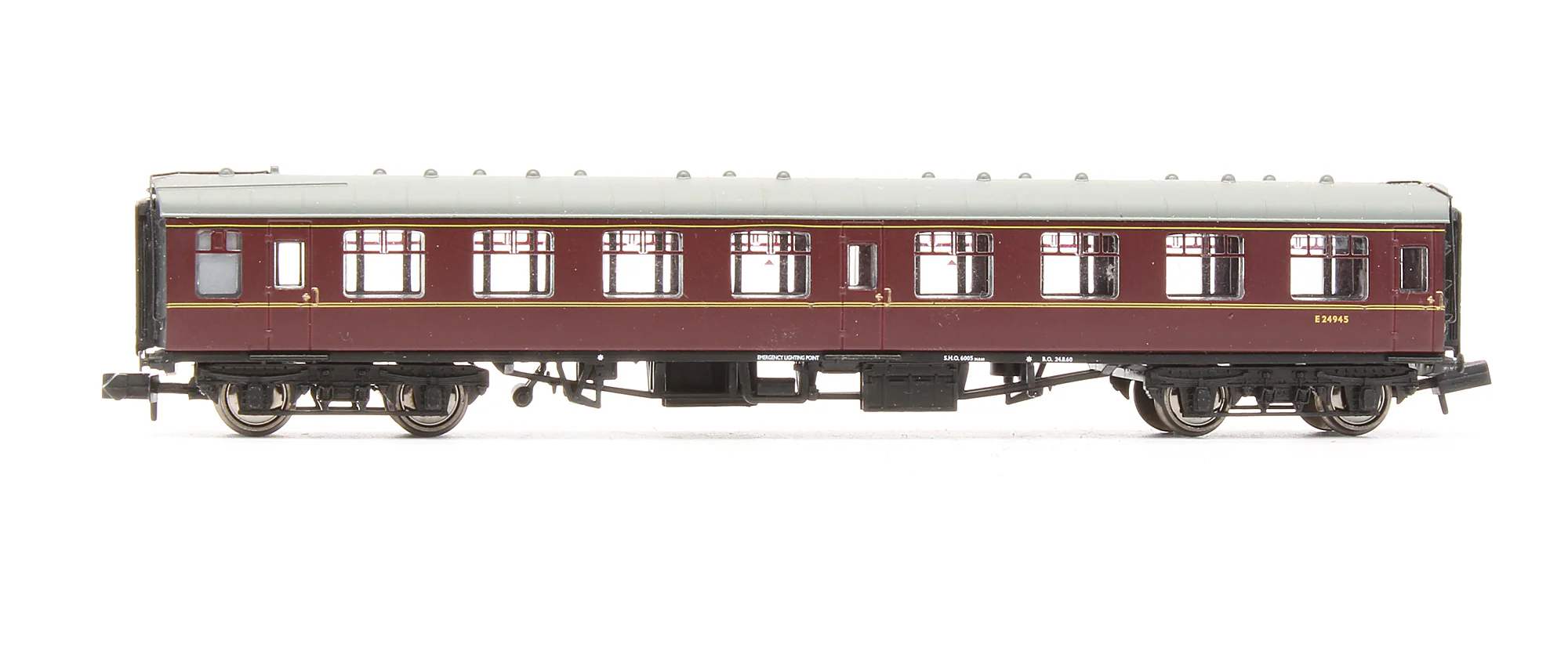 Pre-Owned 374-053G MK1 SK Corridor Second Coach BR Maroon 'E24945' - Image 3