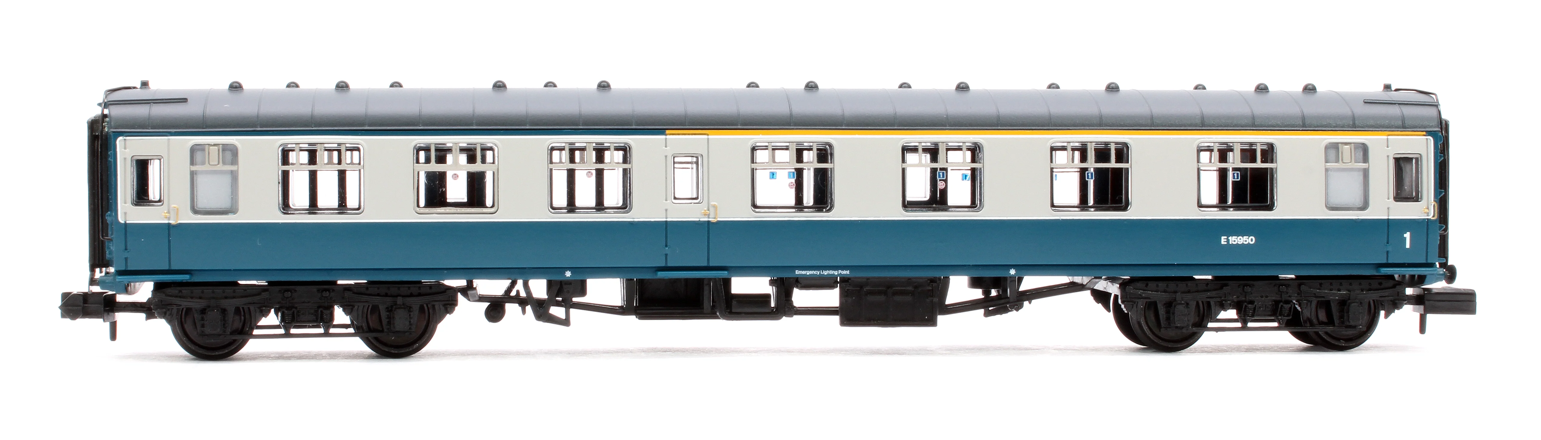 BR Mk1 CK Composite Corridor BR Blue & Grey No. E15950 - Image 2