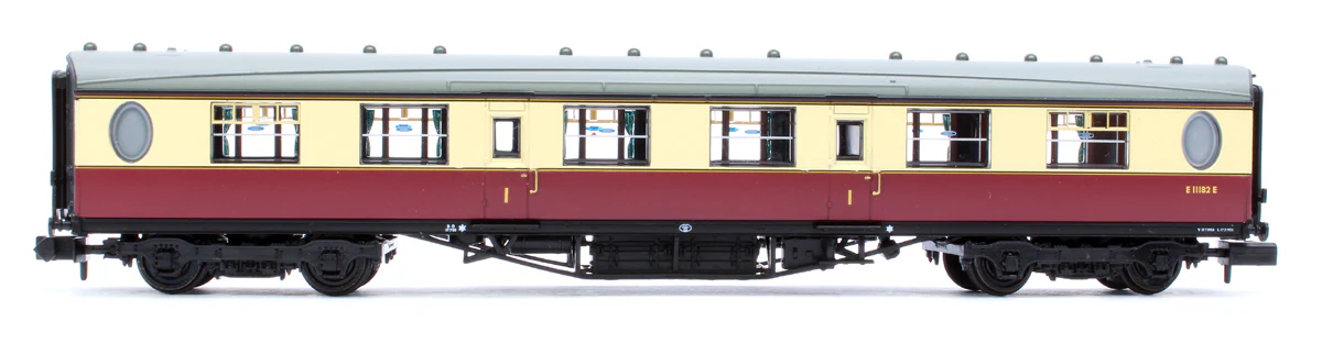 376-201B LNER Thompson First Corridor BR Crimson & Cream E11182E - Image 2