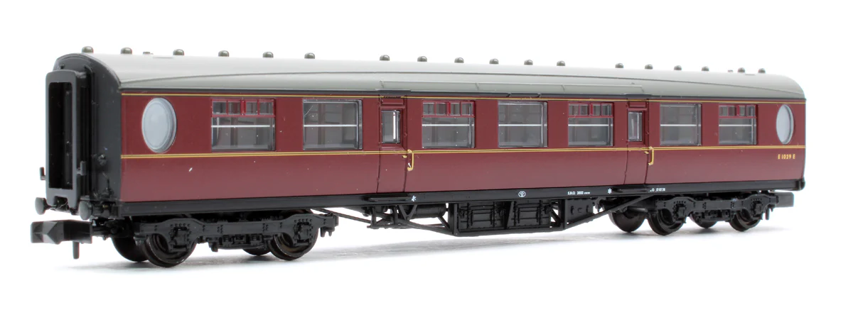 376-252 LNER Thompson Second Corridor BR Maroon E1029E