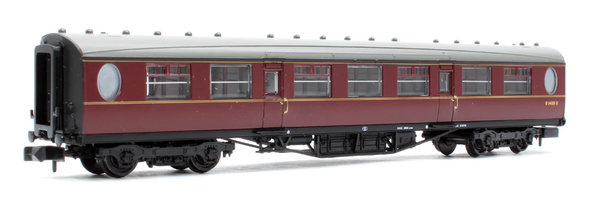 376-252A LNER Thompson Second Corridor BR Maroon E1435E