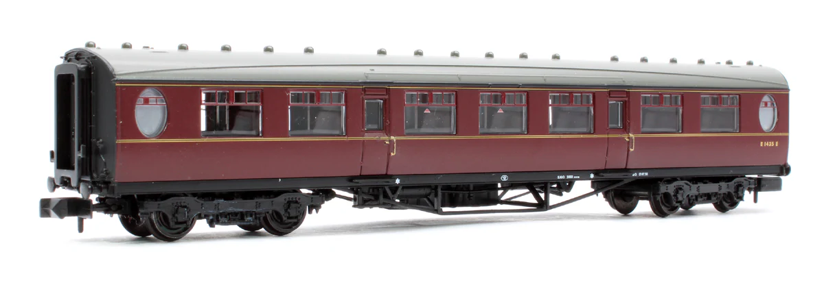 376-252A LNER Thompson Second Corridor BR Maroon E1435E - Image 3