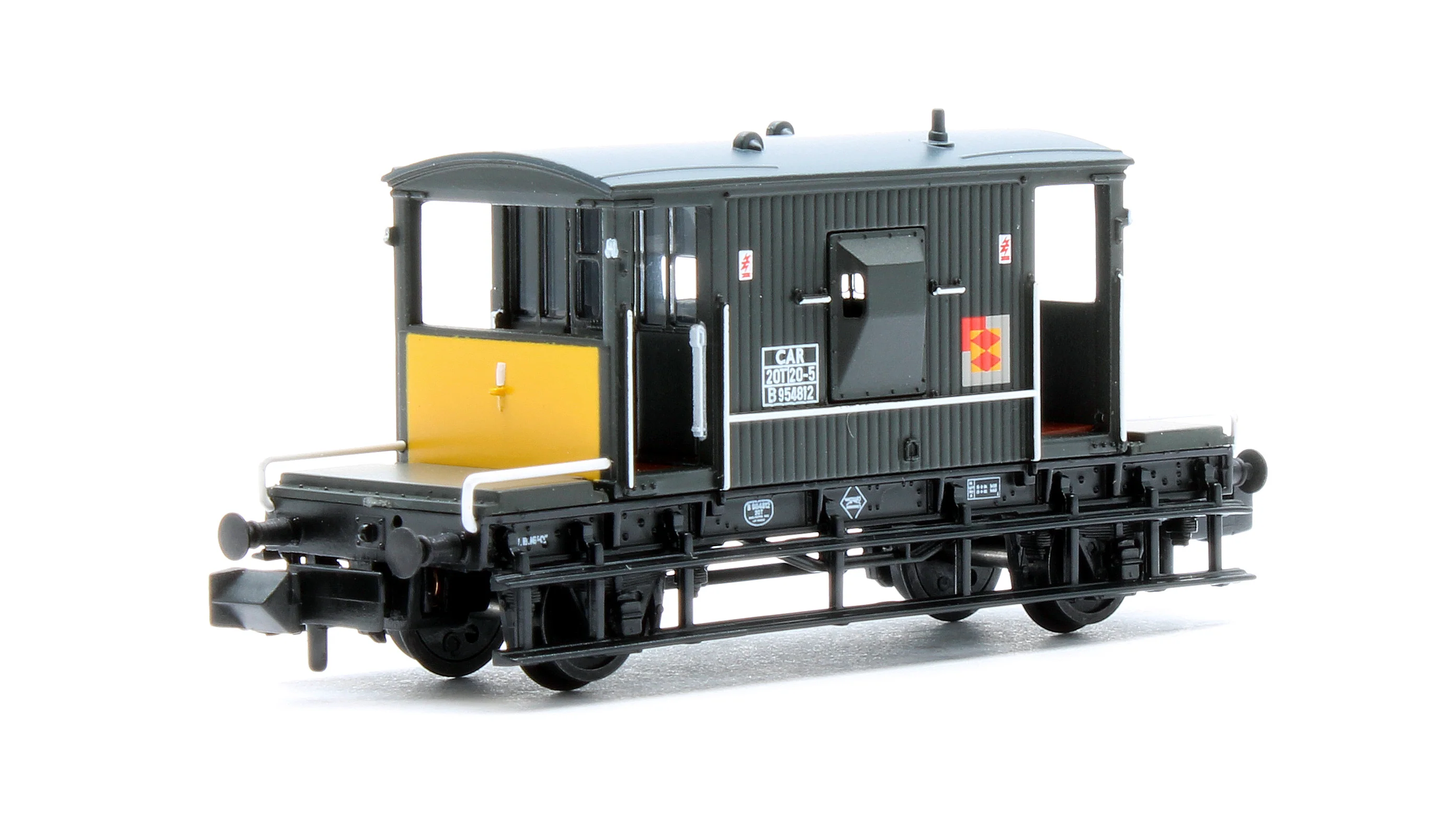 377-532 BR 20T Brake Van BR Railfreight Distribution Sector No. B954812