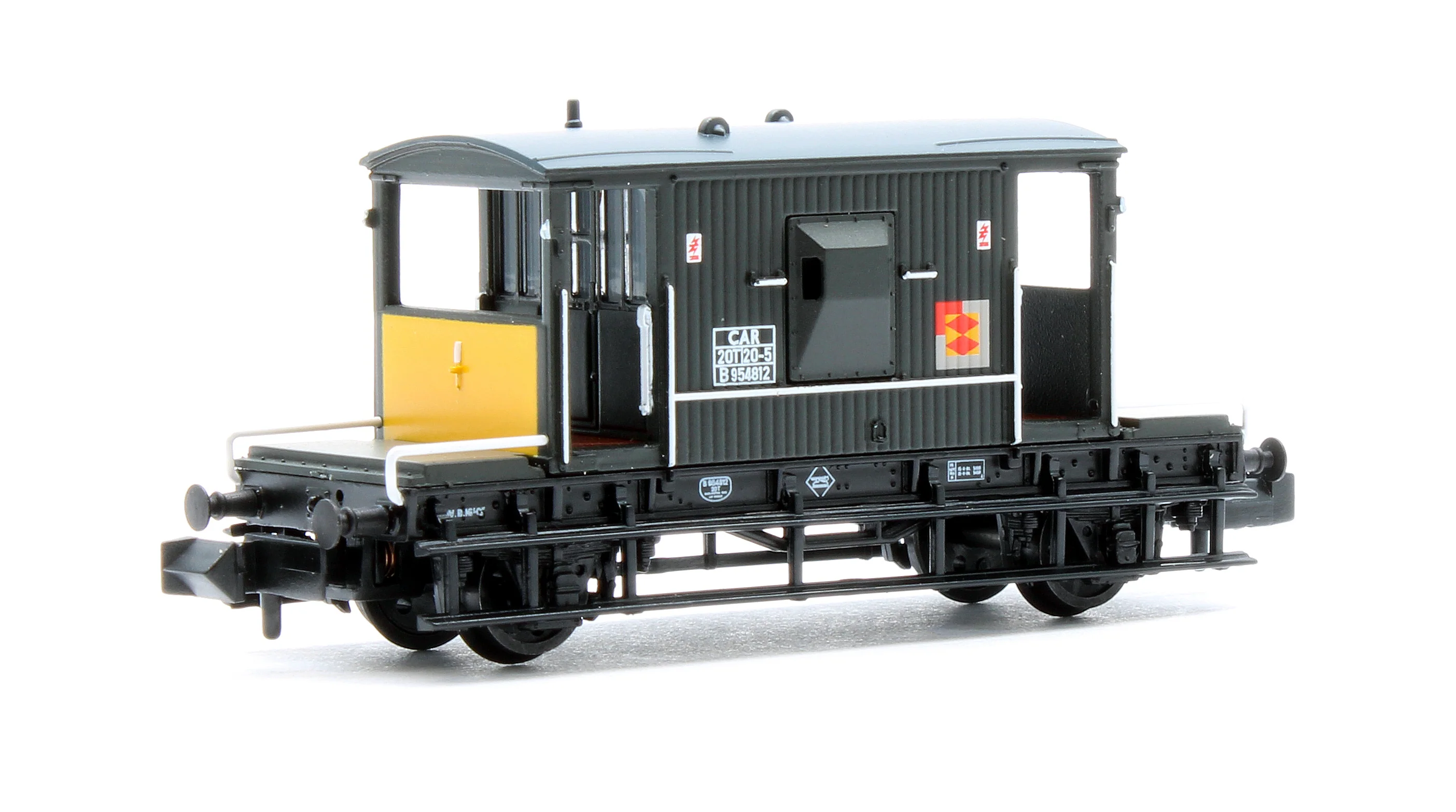 377-532 BR 20T Brake Van BR Railfreight Distribution Sector No. B954812 - Image 2