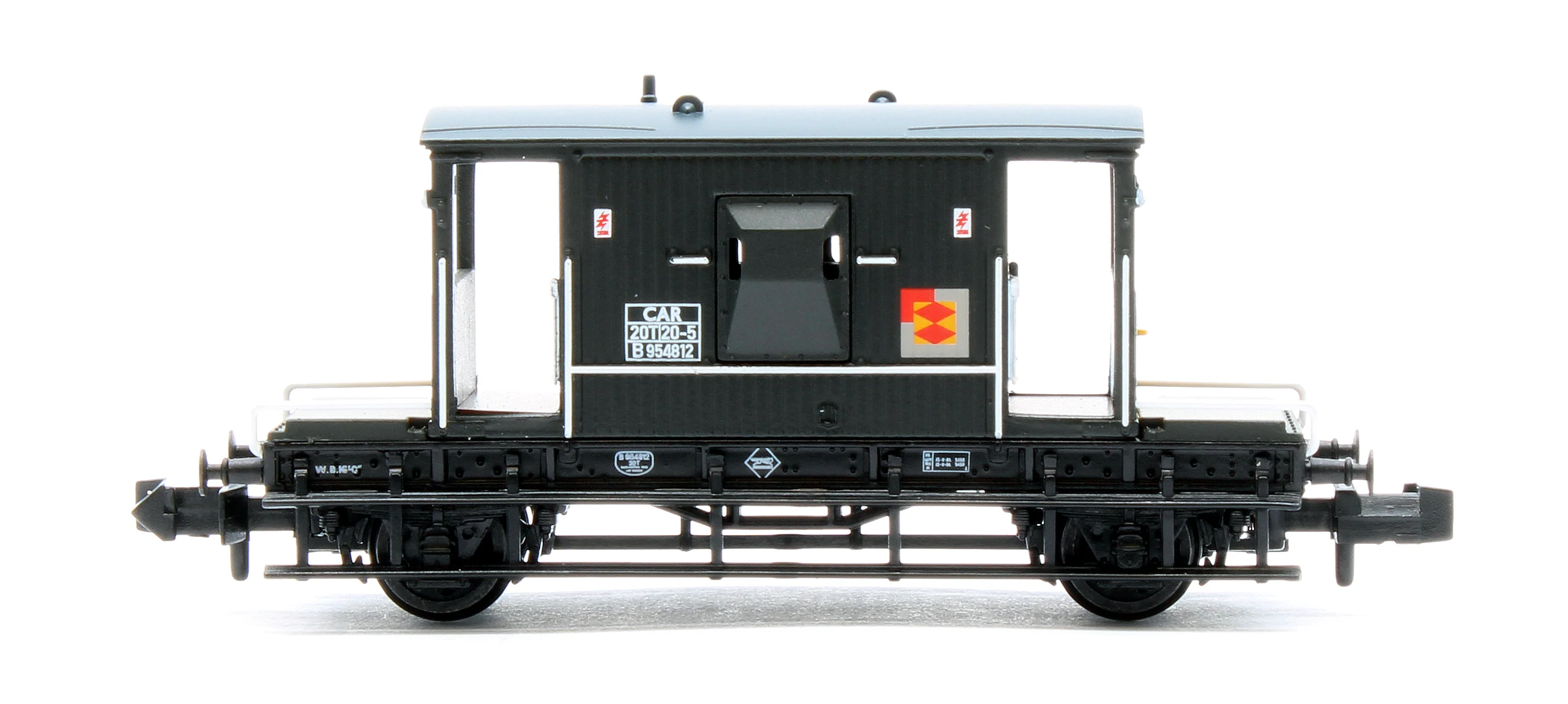 377-532 BR 20T Brake Van BR Railfreight Distribution Sector No. B954812 - Image 3