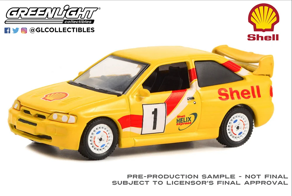 Shell Oil Series 1 1996 Ford Escort RS Cosworth No.1 Shell Helix - Image 2
