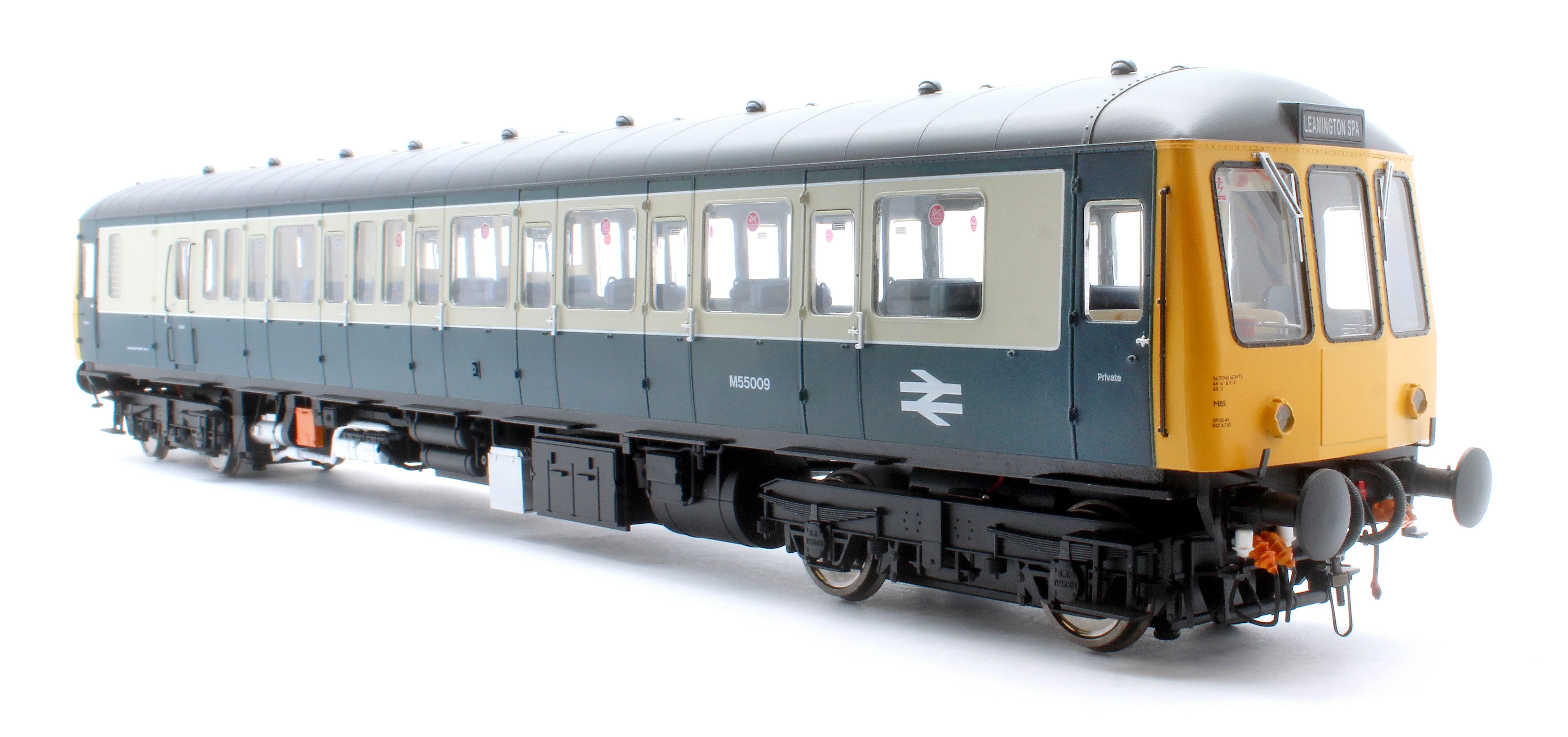 1231 Class 122 Br Blue/Grey Single Car DMU M55009 - Image 4