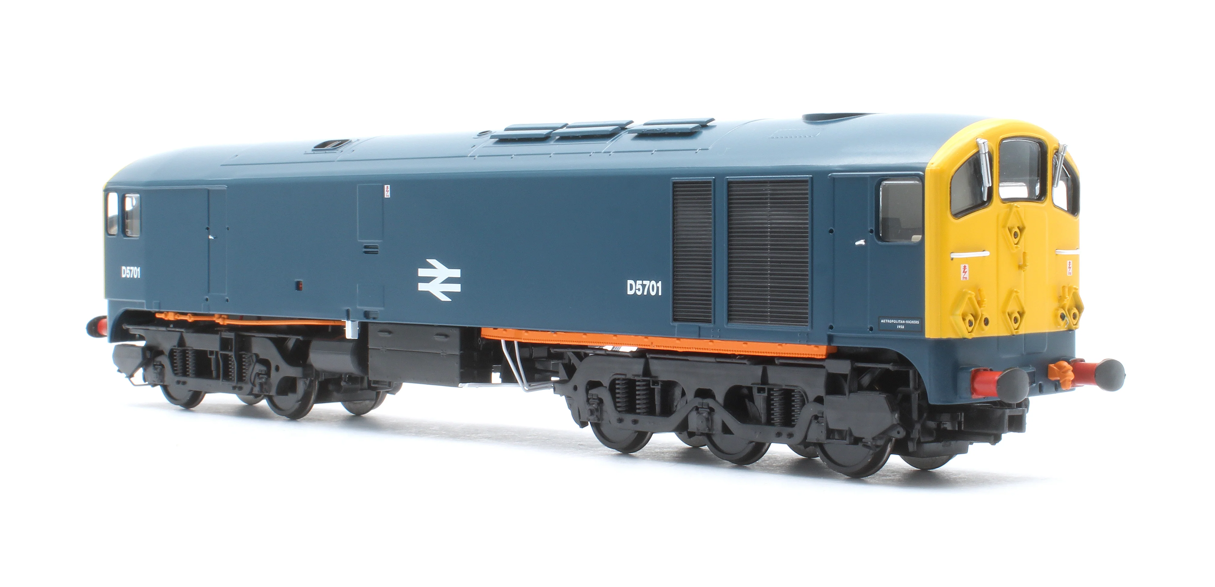 28053 Class 28 Co-Bo BR Blue D5701 Diesel Locomotive - DCC Sound - Image 4