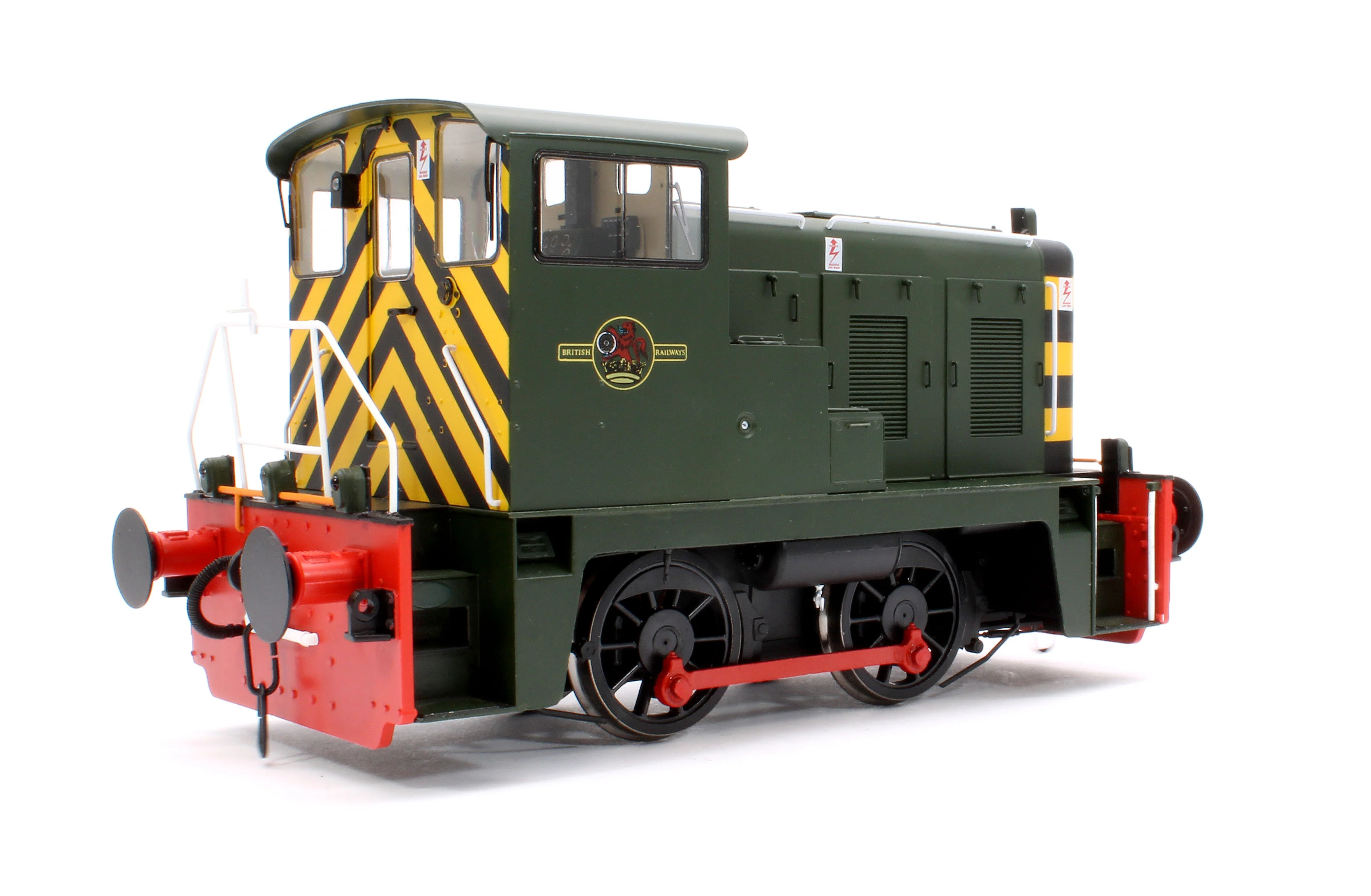 2870 Class 02 BR green Unnumbered (Wasp Stripes) Diesel Locomotive - Image 3