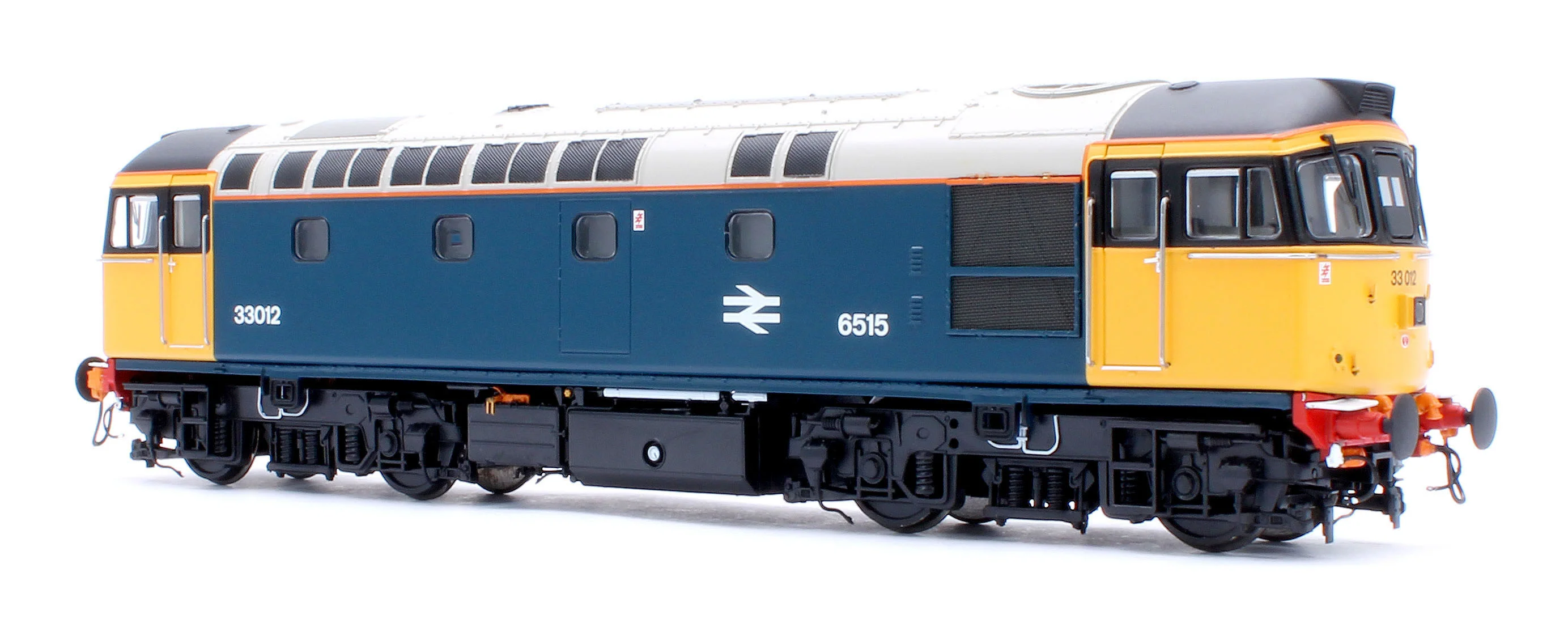 Class 33/0 BR Blue No.33012 (Yellow Cabs/HI Headlights) Diesel Locomotive - DCC Sound - Image 3