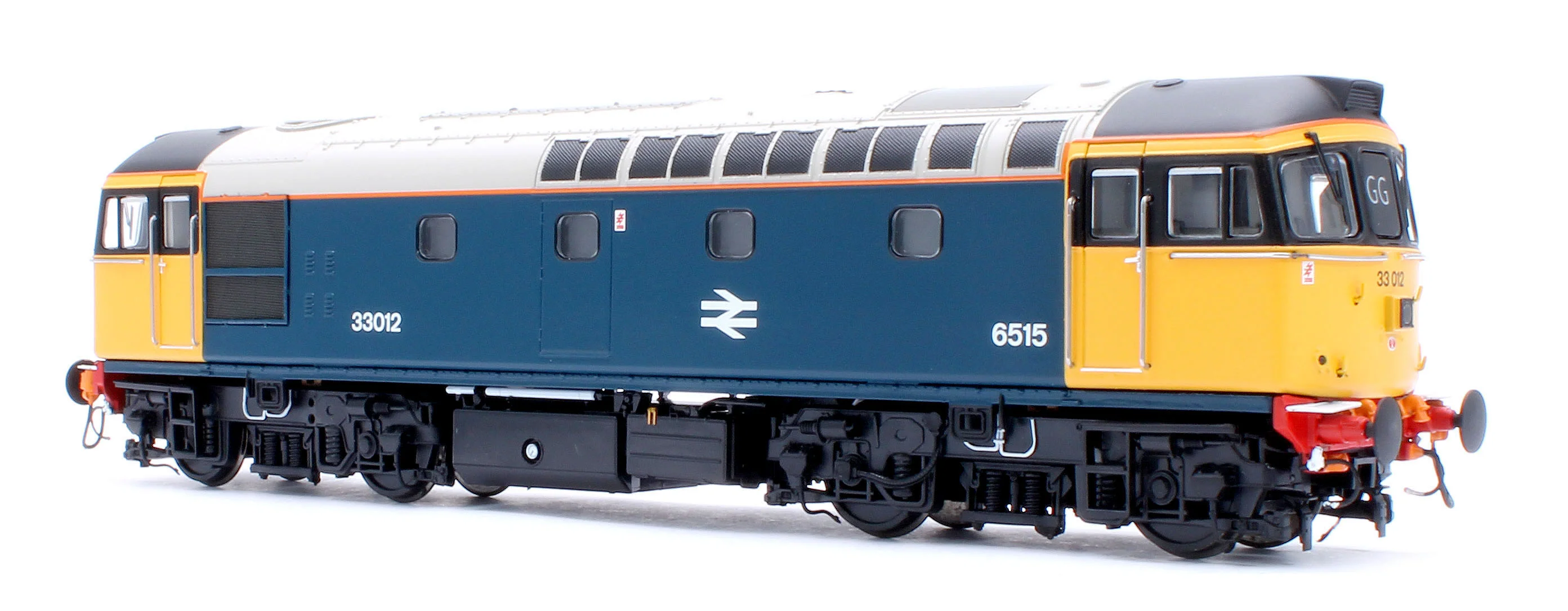 Class 33/0 BR Blue No.33012 (Yellow Cabs/HI Headlights) Diesel Locomotive - DCC Sound - Image 5