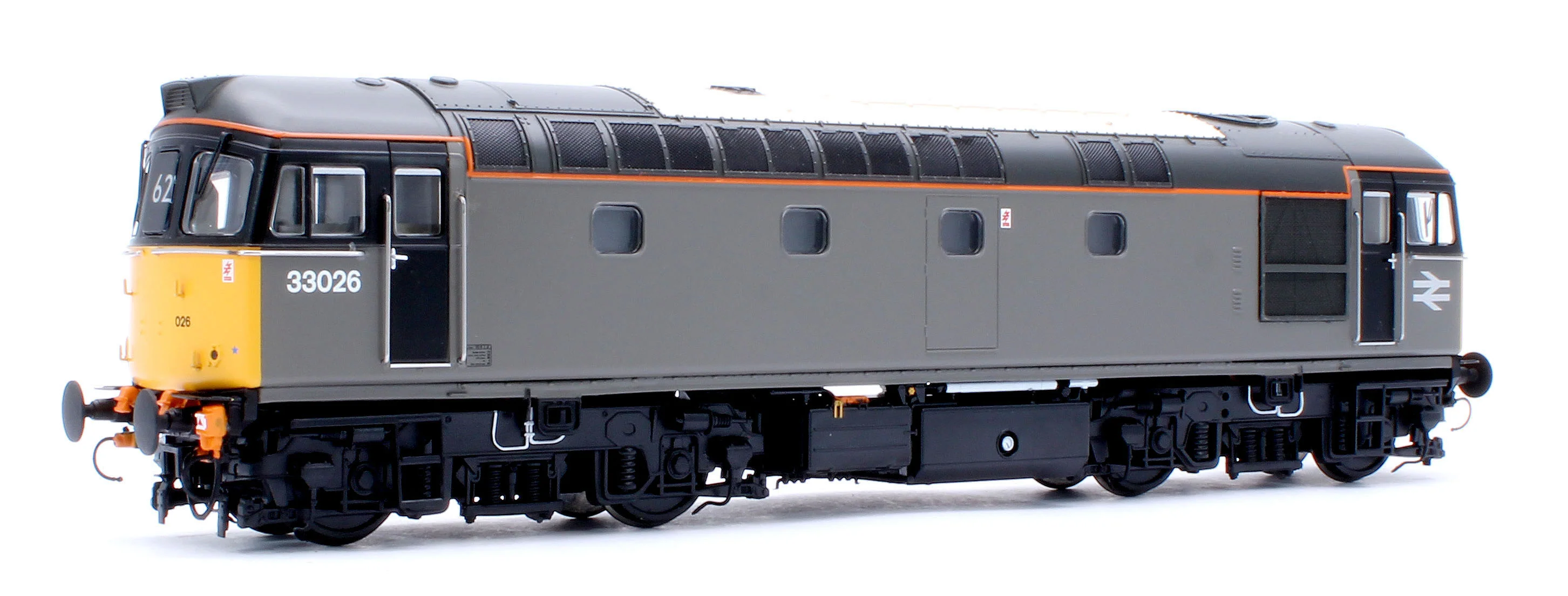 Class 33/0 BR General Grey No.33026 Diesel Locomotive