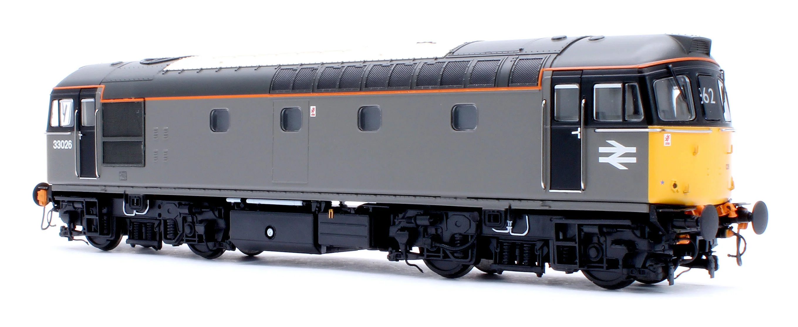 Class 33/0 BR General Grey No.33026 Diesel Locomotive - DCC Sound - Image 5
