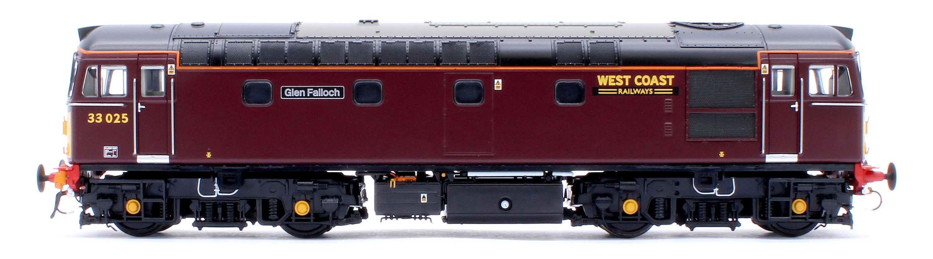 Class 33/0 West Coast Railways No.33025 'Glen Falloch' Diesel Locomotive - DCC Sound - Image 2