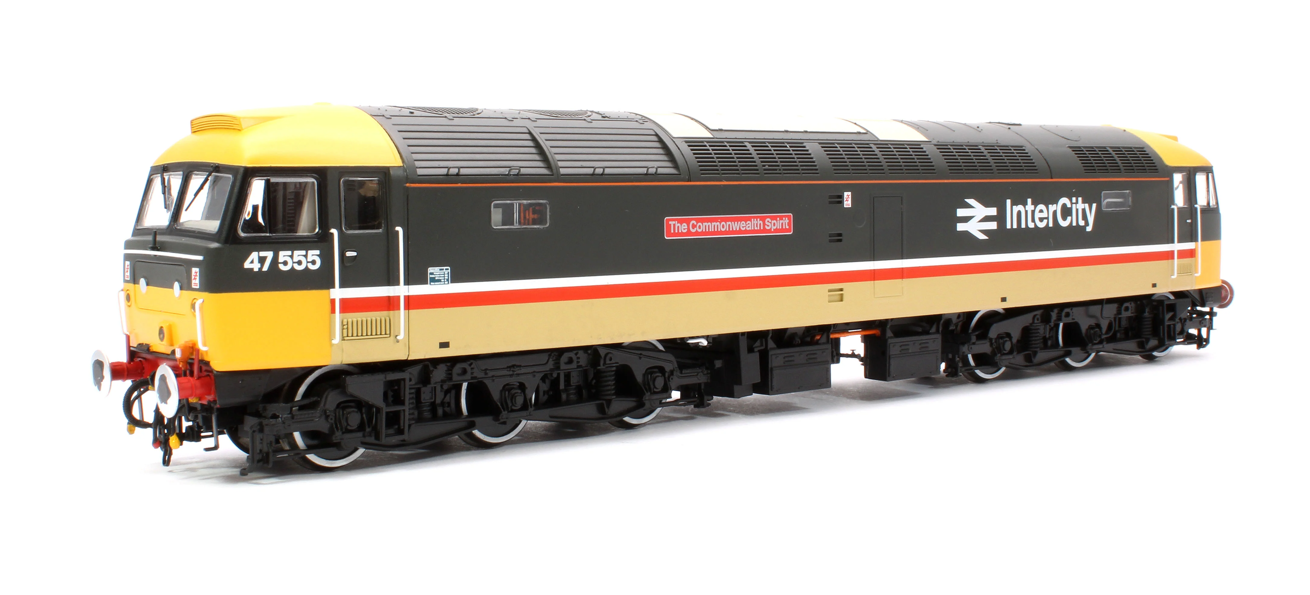 Class 47 555 'The Commonwealth Spirit' InterCity Executive Diesel Locomotive - Image 3