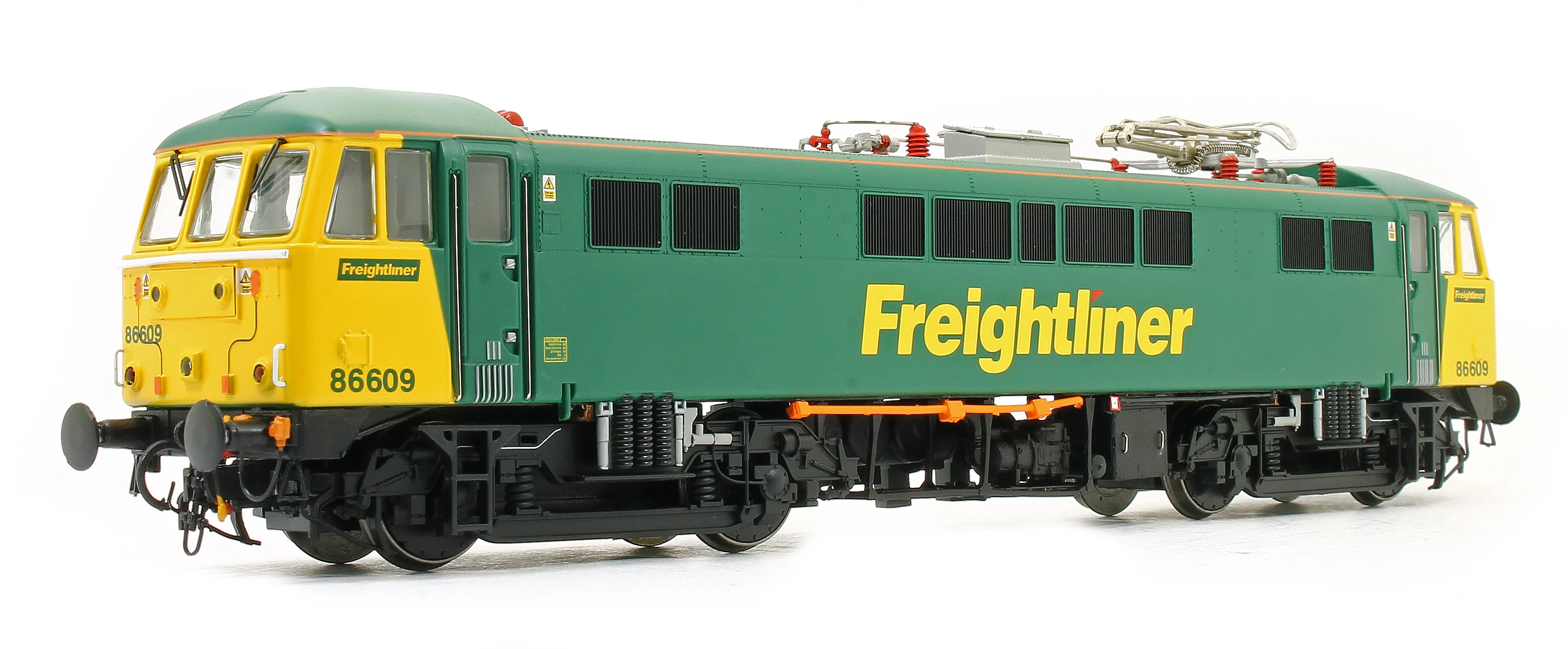 Class 86 609 Freightliner Green/Yellow Electric Locomotive - Image 2