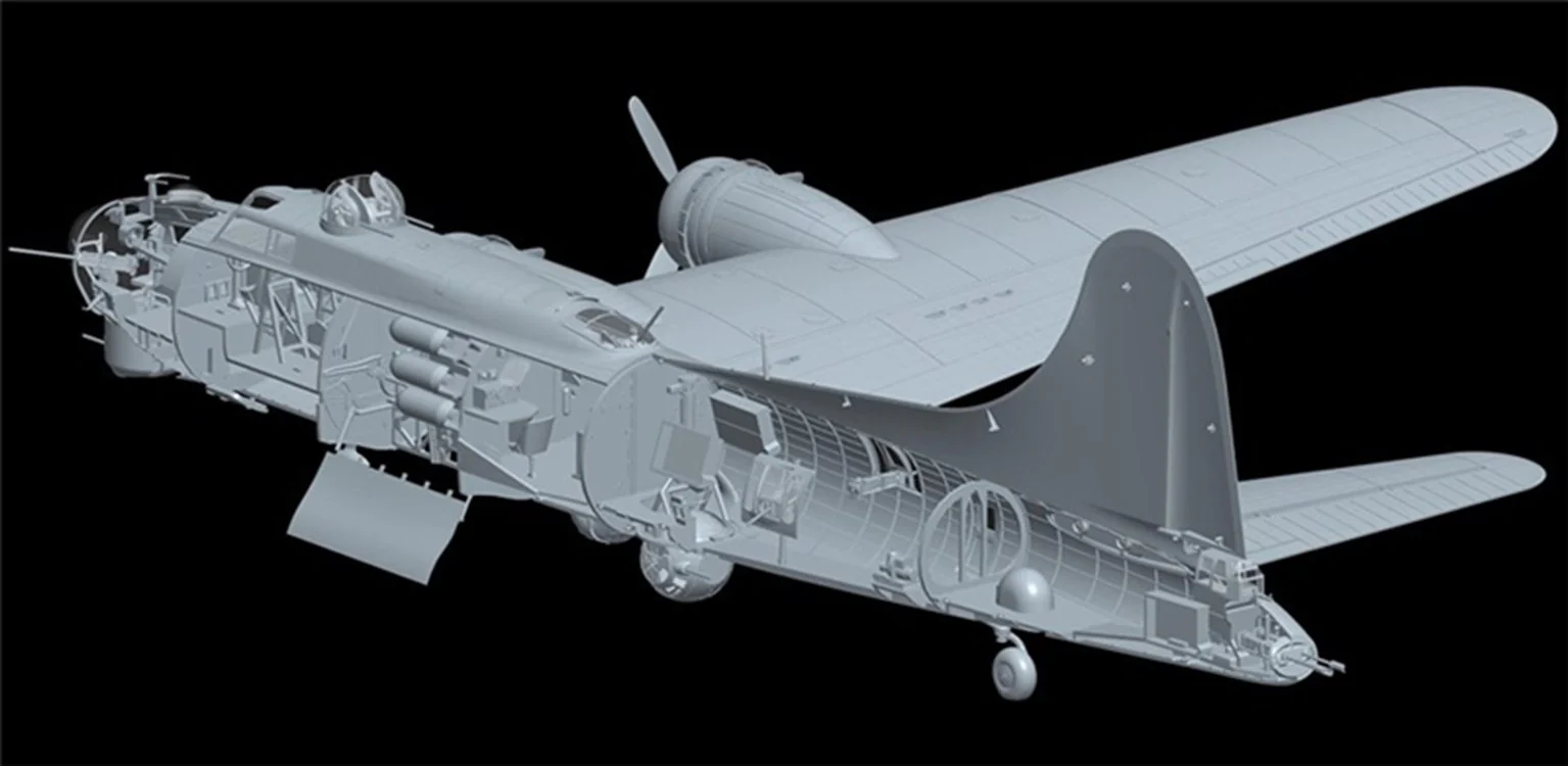 PKHK01F001 B-17G Flying Fortress Early Production Model Kit - Image 3