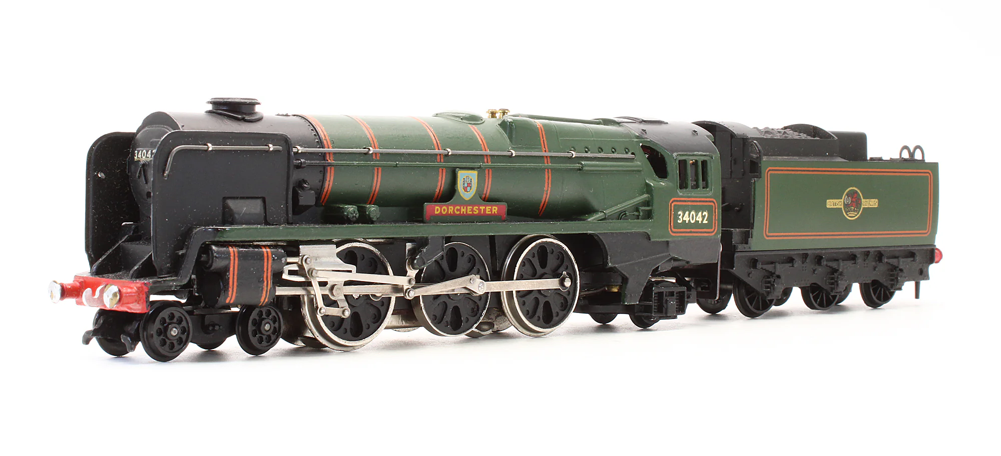 Pre-Owned 3235 BR Green West Country Class 'Dorchester' 34042 Steam Locomotive - 3 Rail - Image 2