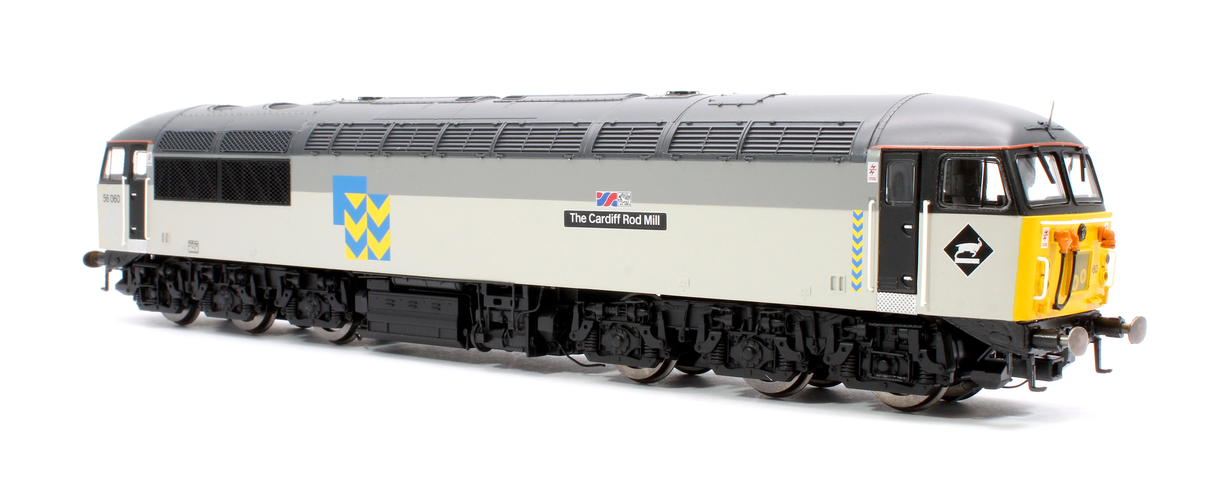 R30155TXS Class 56 Co-Co 56060 'The Cardiff Rod Mill' BR Railfreight Metals Diesel Locomotive - DCC Sound Fitted - Image 4