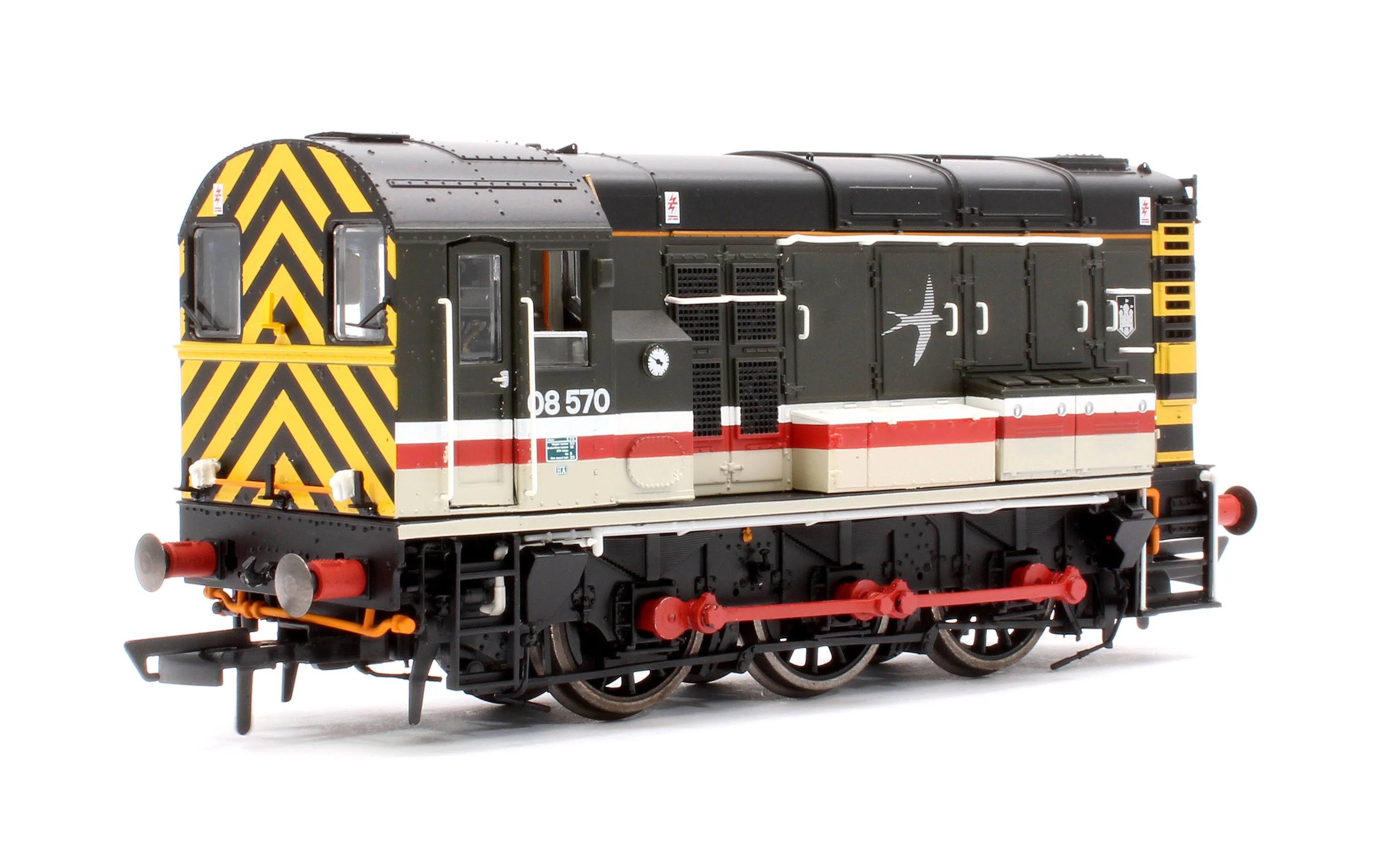 R30368 Class 08 BR Intercity Swallow 0-6-0 No. 08570 Diesel Locomotive - Image 3