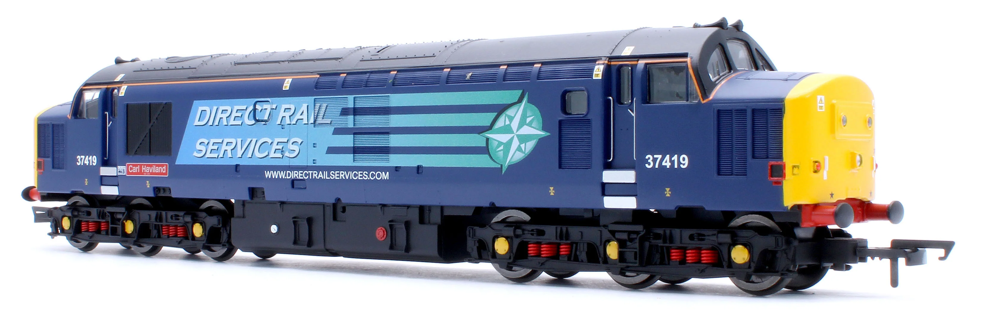 RailRoad Class 37 DRS 'Carl Haviland' 37419 Diesel Locomotive - Image 6