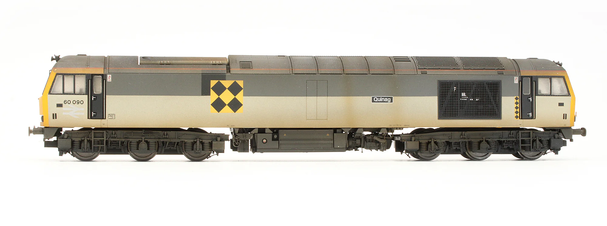 Pre-Owned Class 60 60090 Quinag BR Coal Sector Diesel Locomotive - Custom Weathered - Image 3