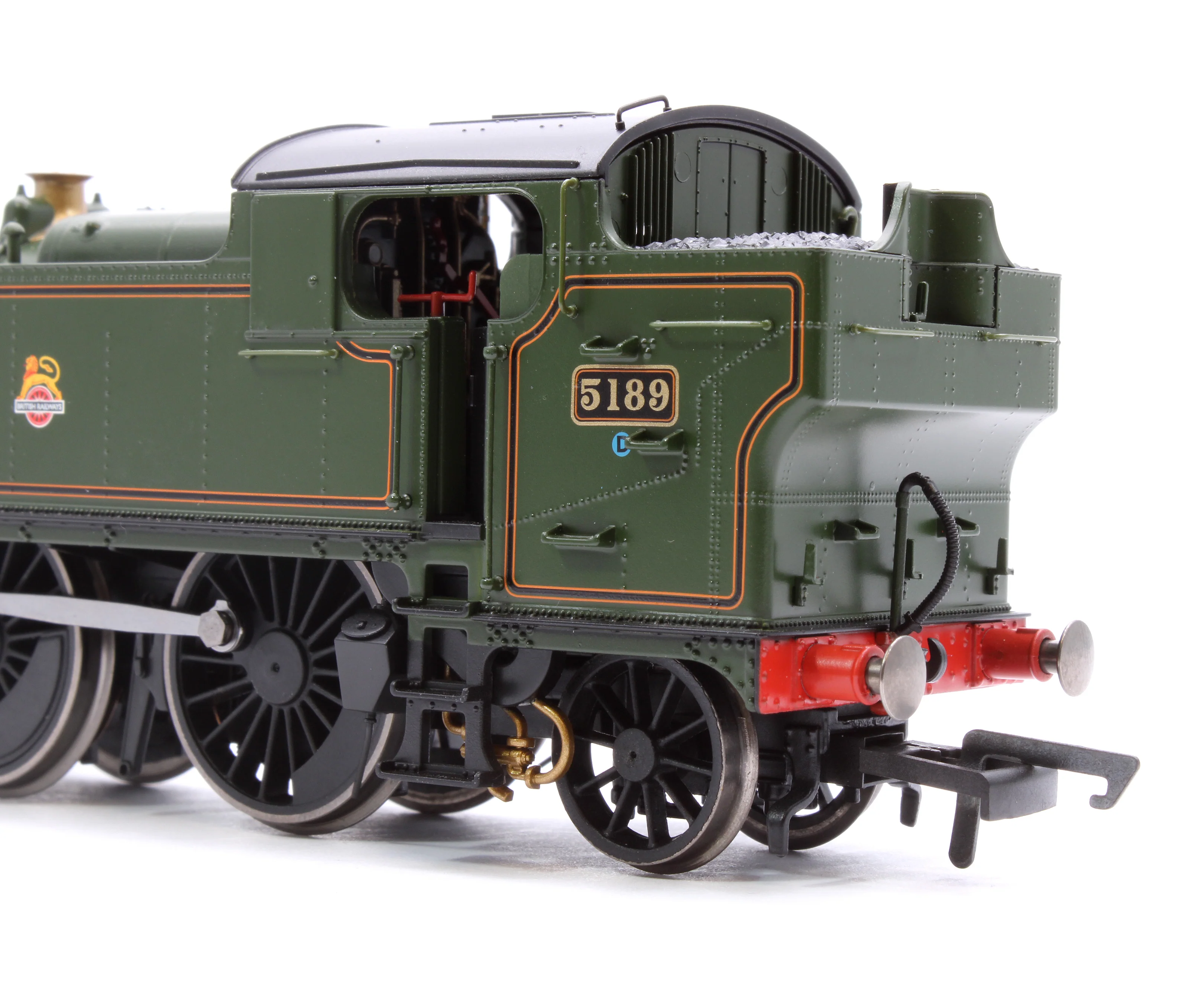 51XX Class 'Large Prairie', 2-6-2T 5189 BR Green Early Emblem Steam Locomotive - Image 7