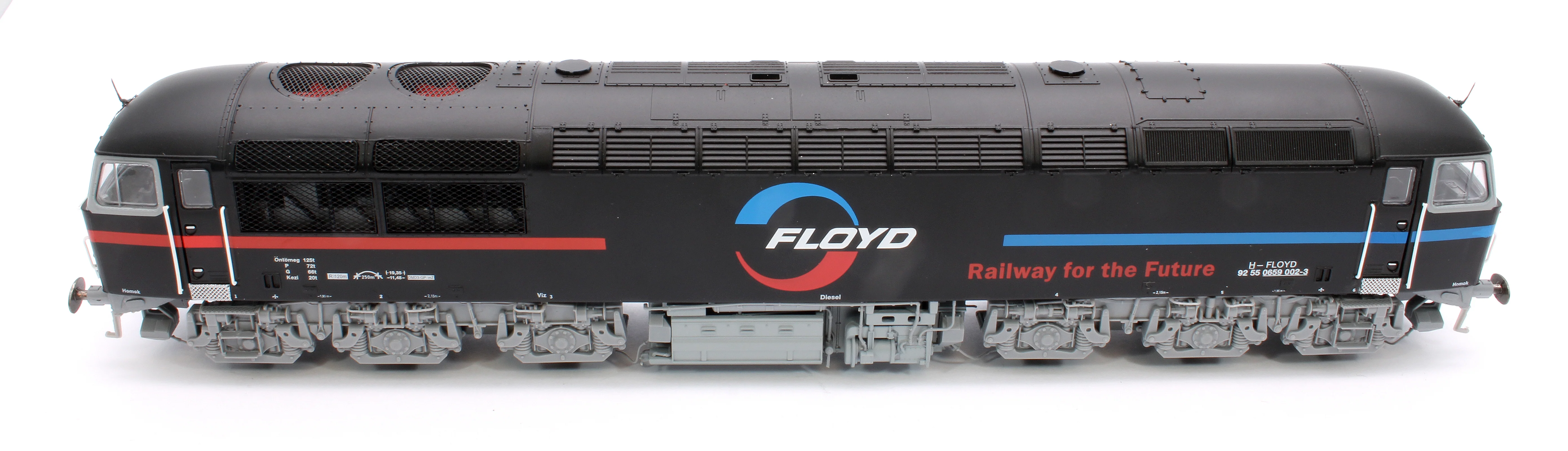 Floyd Zrt. Class 56 Co-Co 659 002 (ex-56115) Diesel Locomotive - Image 10
