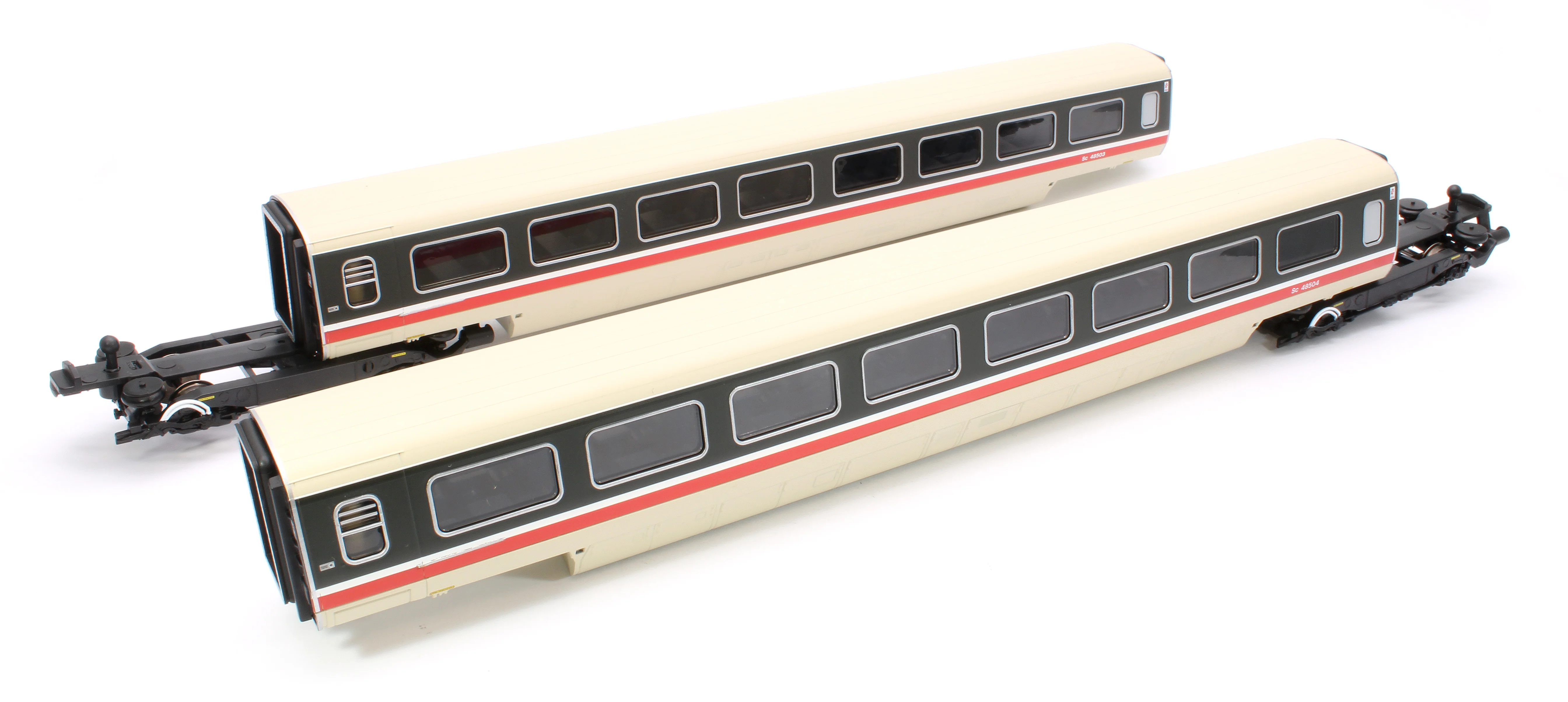 Pre-Owned Class 370 Advanced Passenger Train APT 2-car TF Coach Pack BR 48503 + 48504