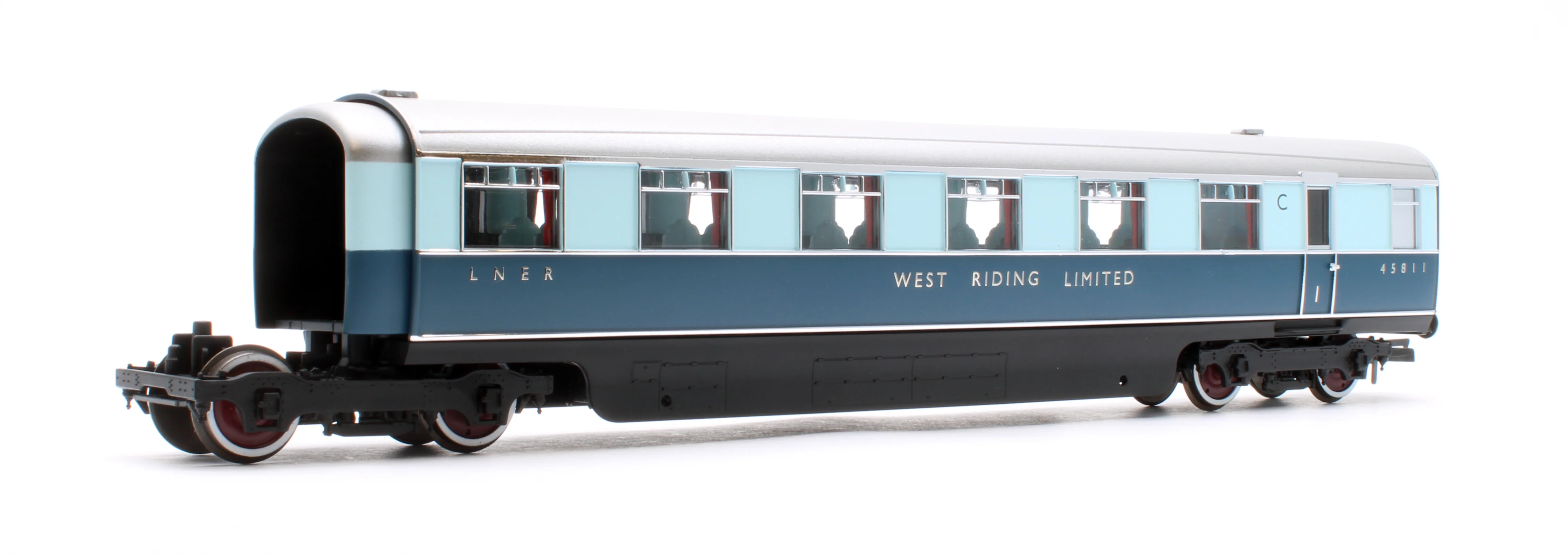 LNER West Riding Limited Double Open First Articulated Coach Pack - Image 6