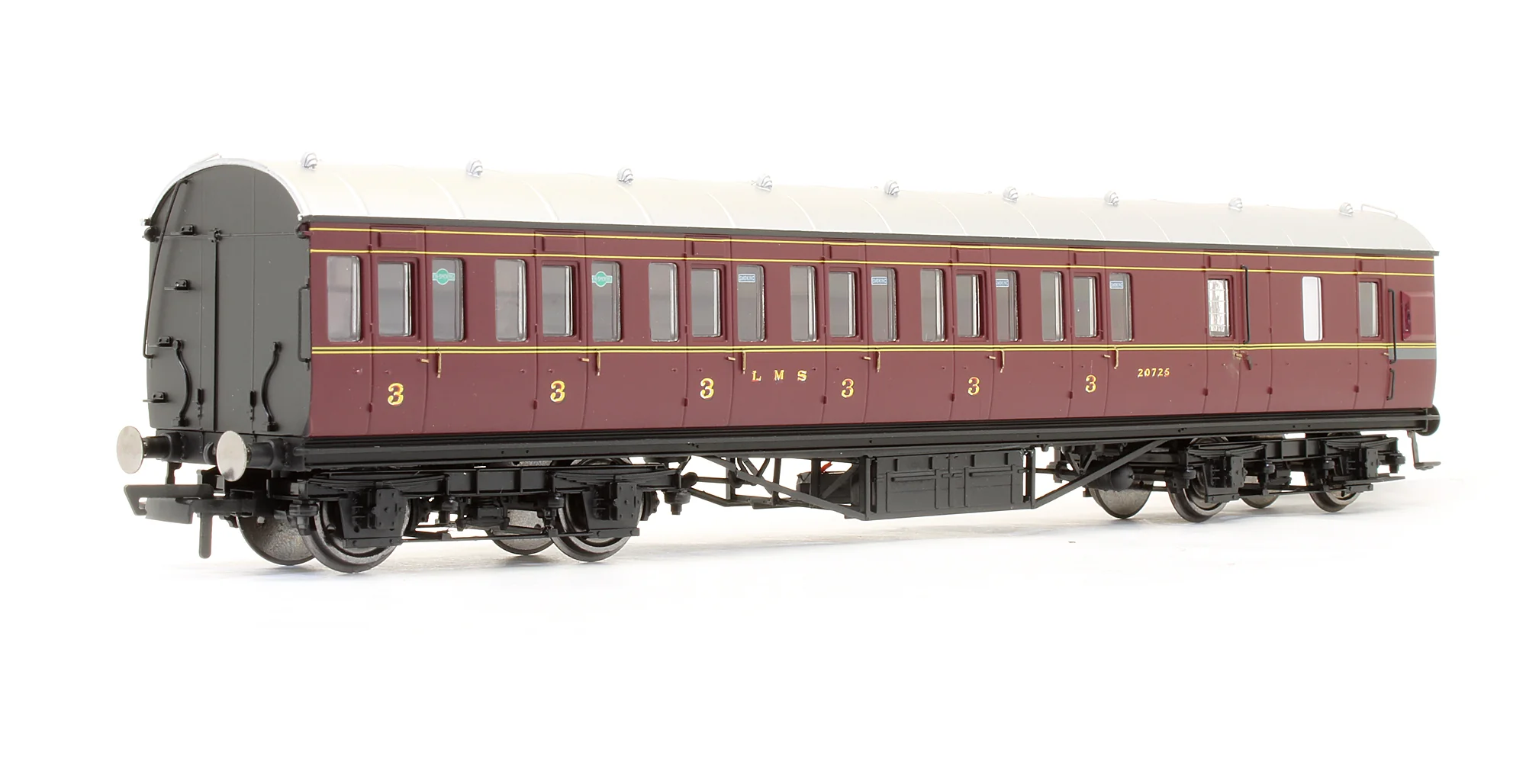 LMS Non Corridor 3rd Class Brake Coach '20725'