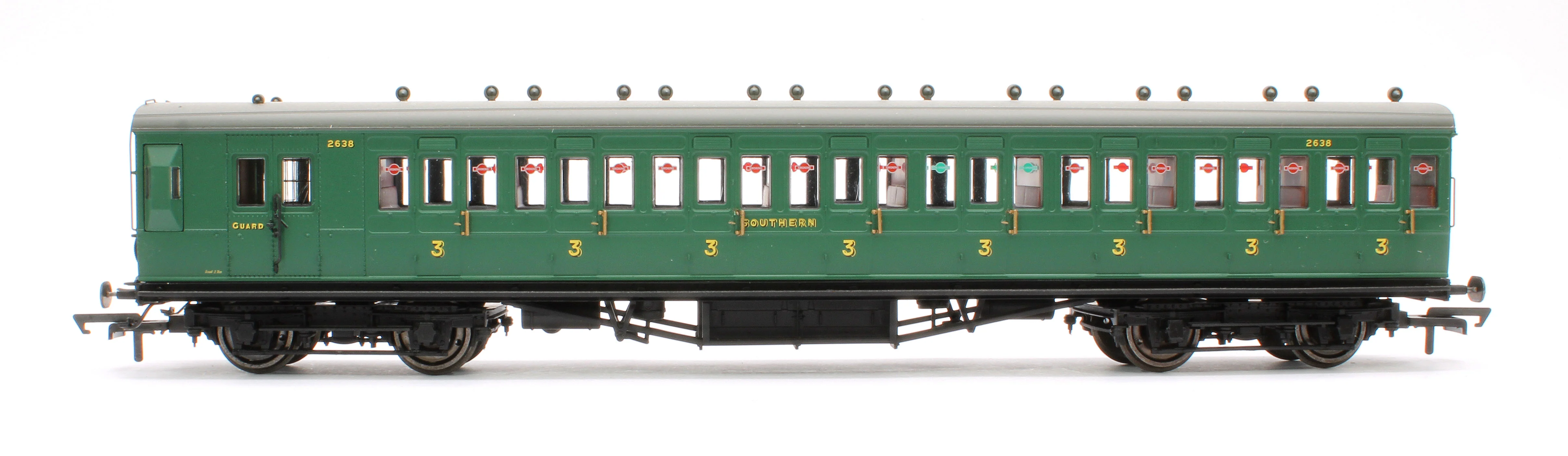 SR 58' Maunsell Rebuilt (Ex-LSWR 48') Eight Compartment Brake Third No.2638 'Set 44' - Image 2