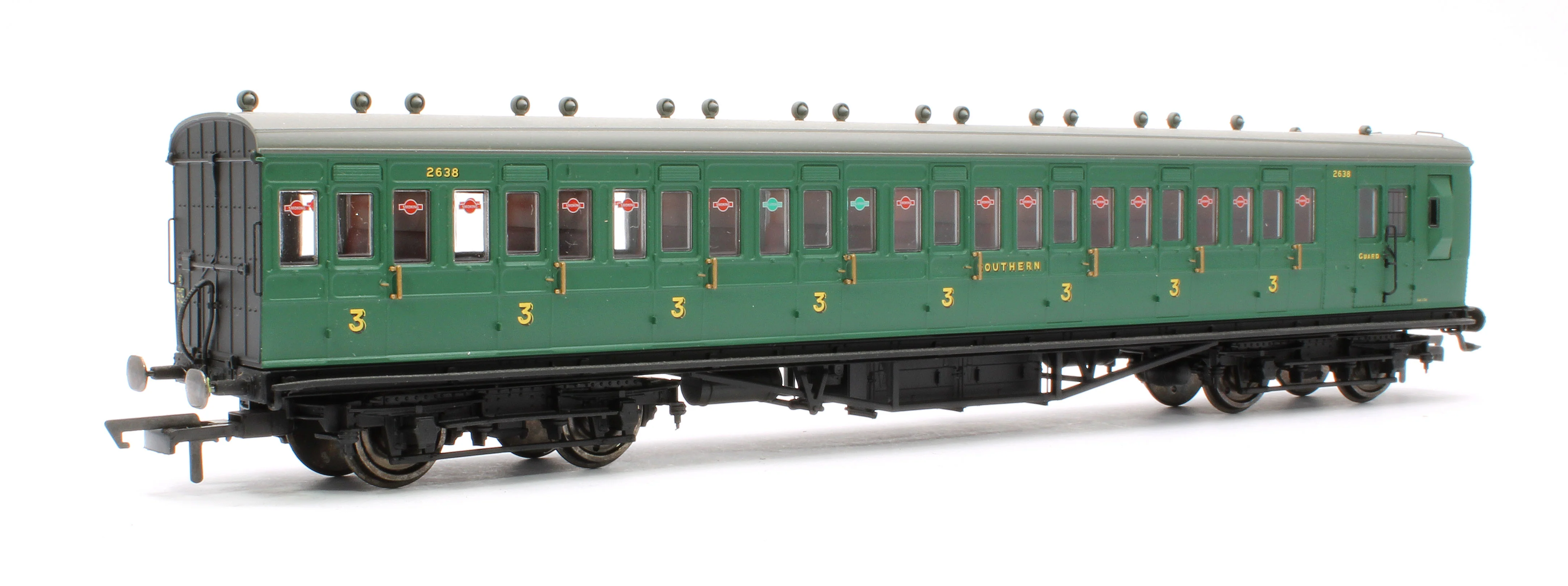 SR 58' Maunsell Rebuilt (Ex-LSWR 48') Eight Compartment Brake Third No.2638 'Set 44' - Image 3