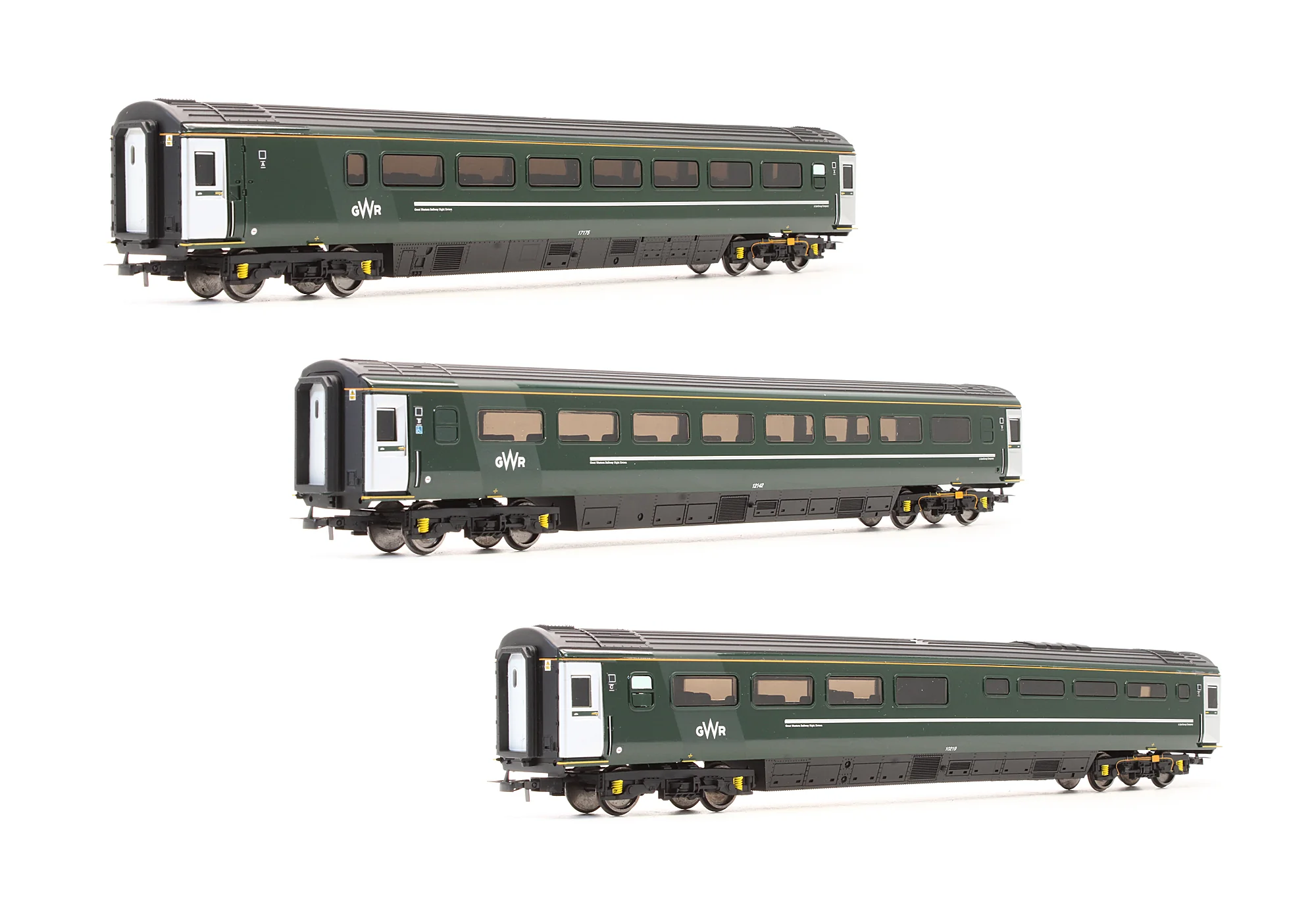 Pre-Owned R4872 GWR MK3 'Night Riviera Day Coaches' Coach Pack - Exclusive Edition