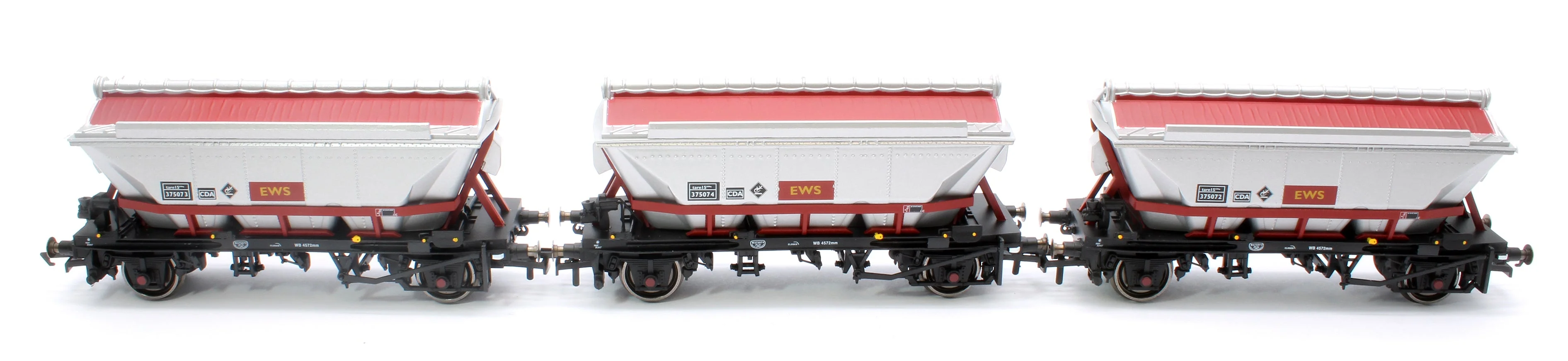 Pre-Owned EWS CDA Hopper Wagons Three Pack - Image 2