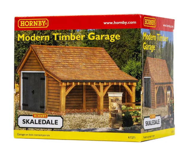 R7271 Skaledale Modern Timber Garage - Image 3