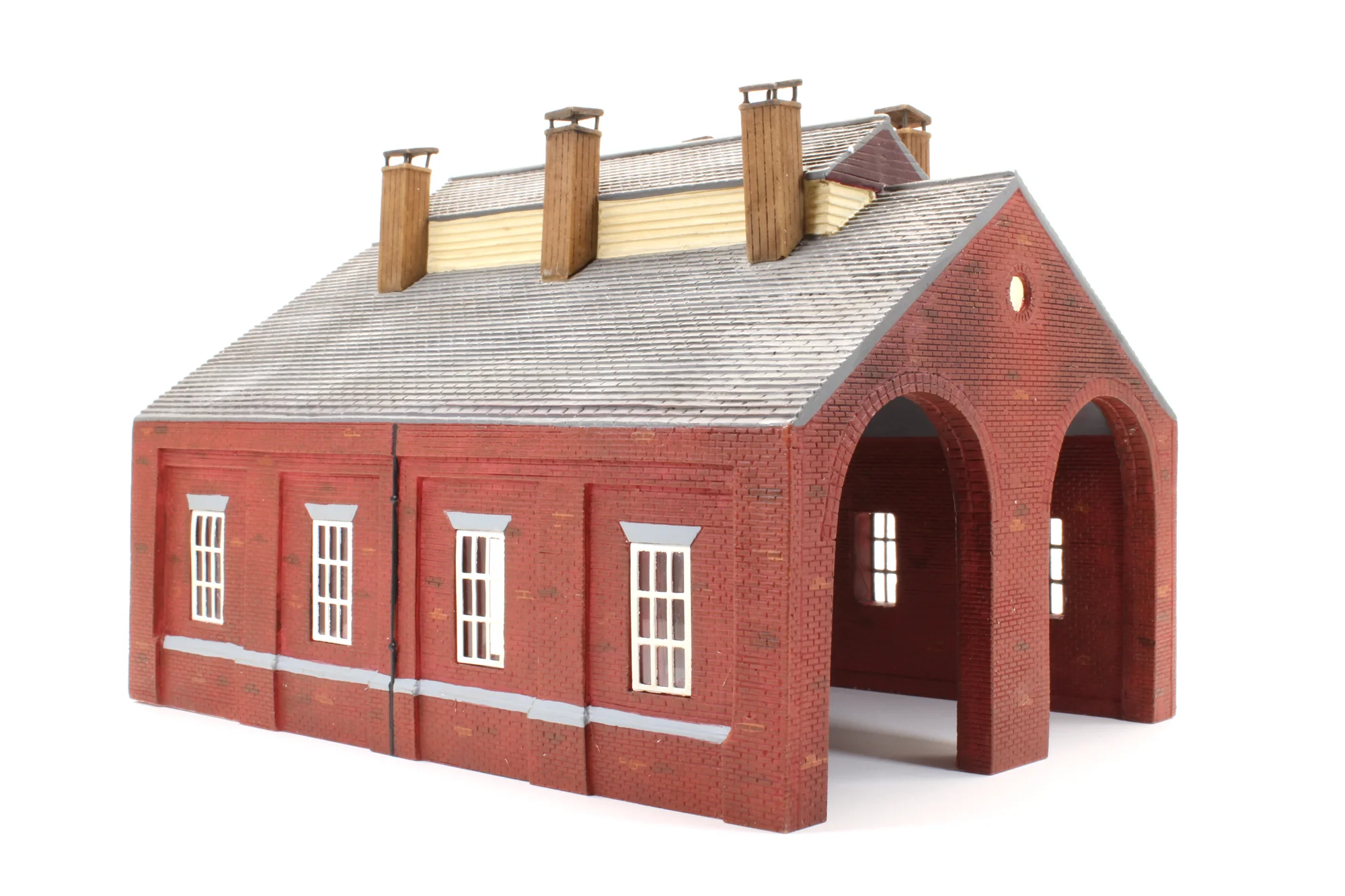 Pre-Owned Hornby Skaledale Double Road Engine Shed - Image 2