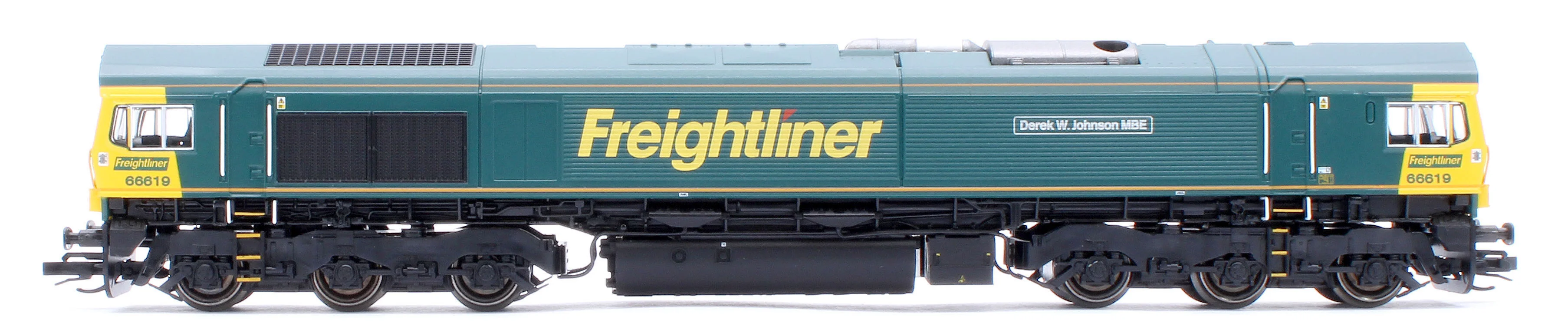 Freightliner Class 66 Derek W Johnson MBE 66619 Diesel Locomotive - Image 2