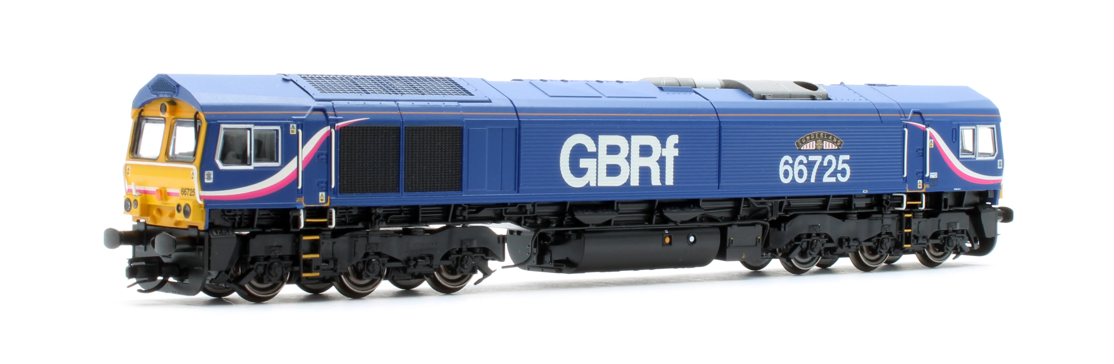 GBRf Class 66 Sunderland 66725 Diesel Locomotive