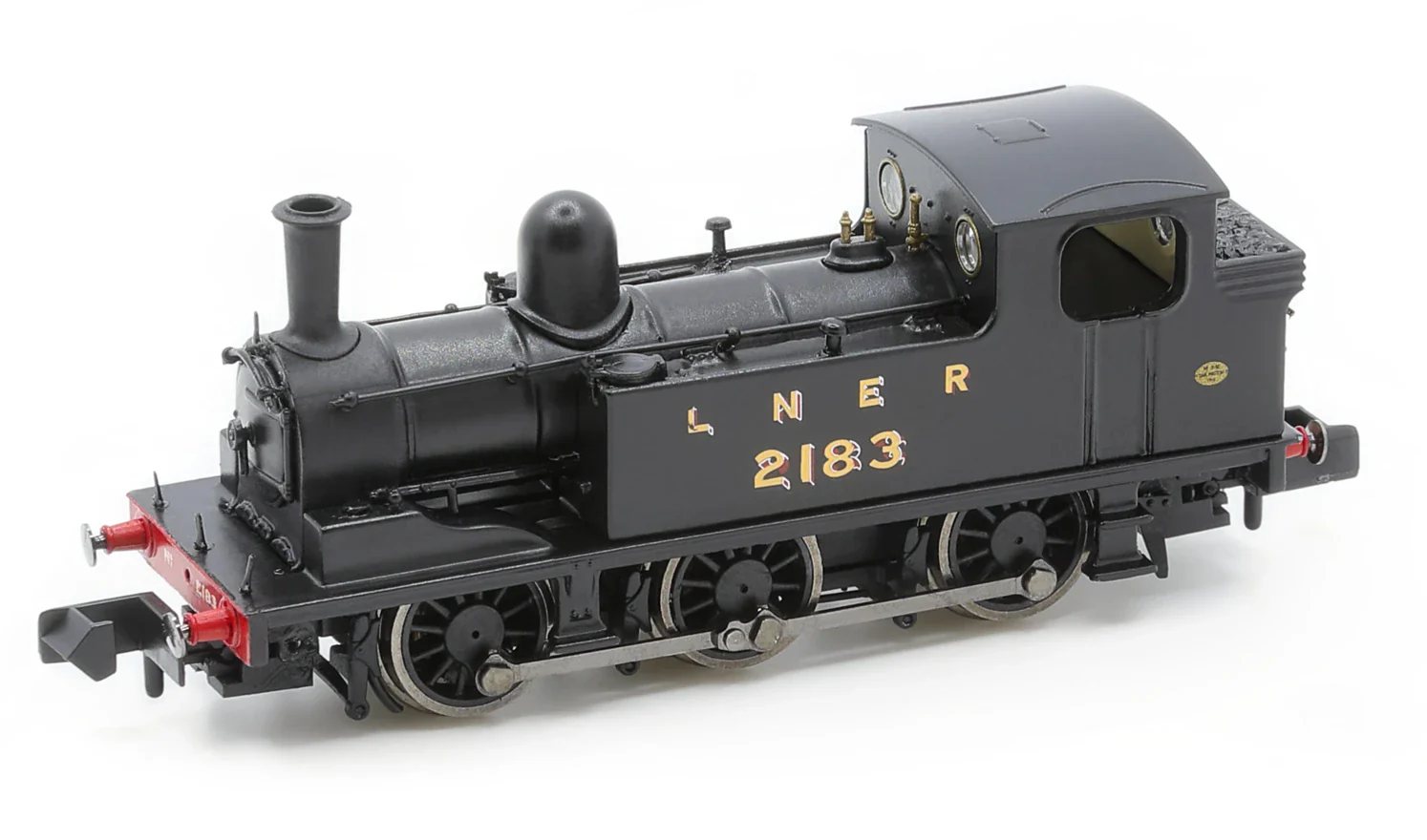 2S-022-002 J72 0-6-0 2183 LNER Pre War Unlined Black Steam Tank Locomotive