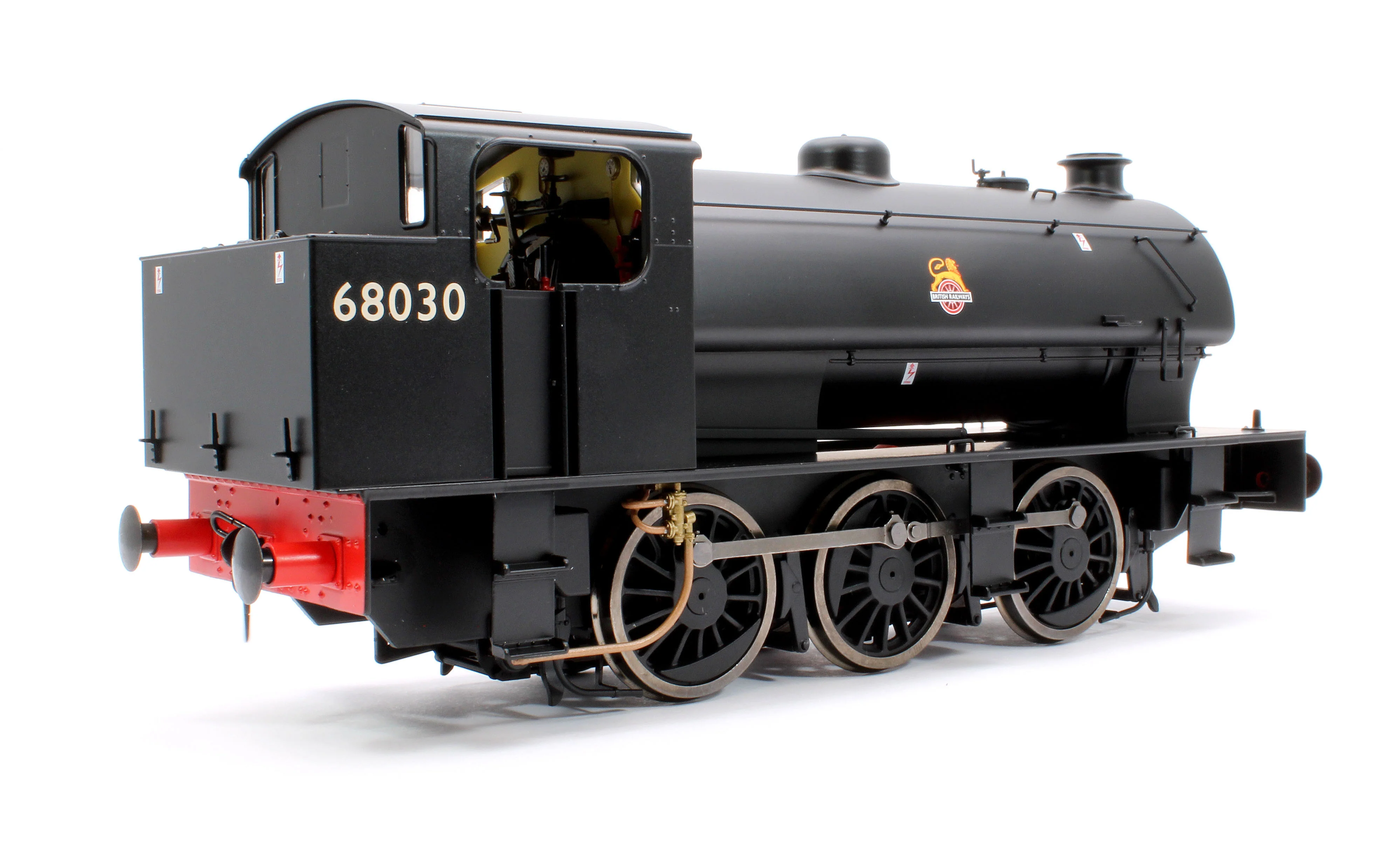 7S-094-003S J94 Austerity BR Black Early Crest 68030 0-6-0 locomotive - Sound Fitted - Image 3