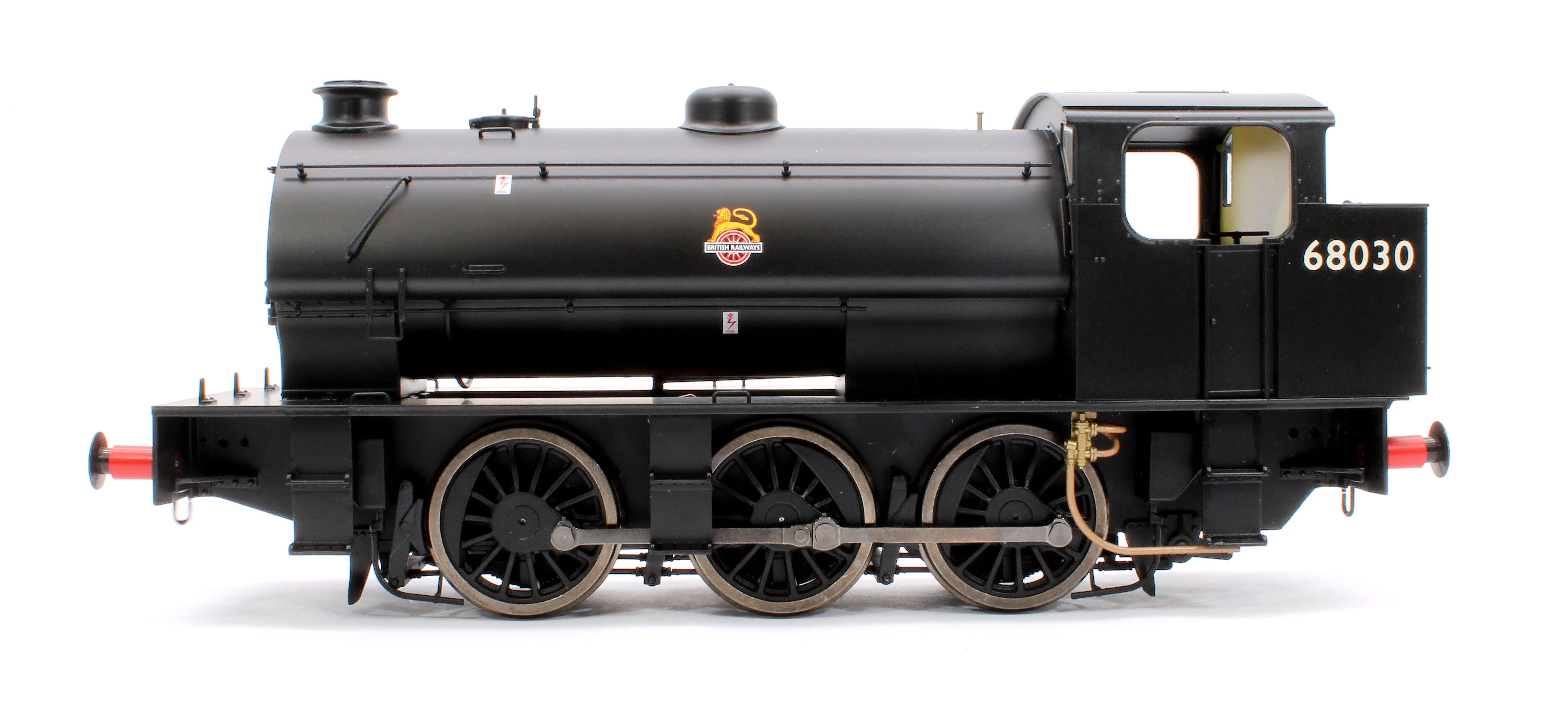 7S-094-003S J94 Austerity BR Black Early Crest 68030 0-6-0 locomotive - Sound Fitted - Image 5