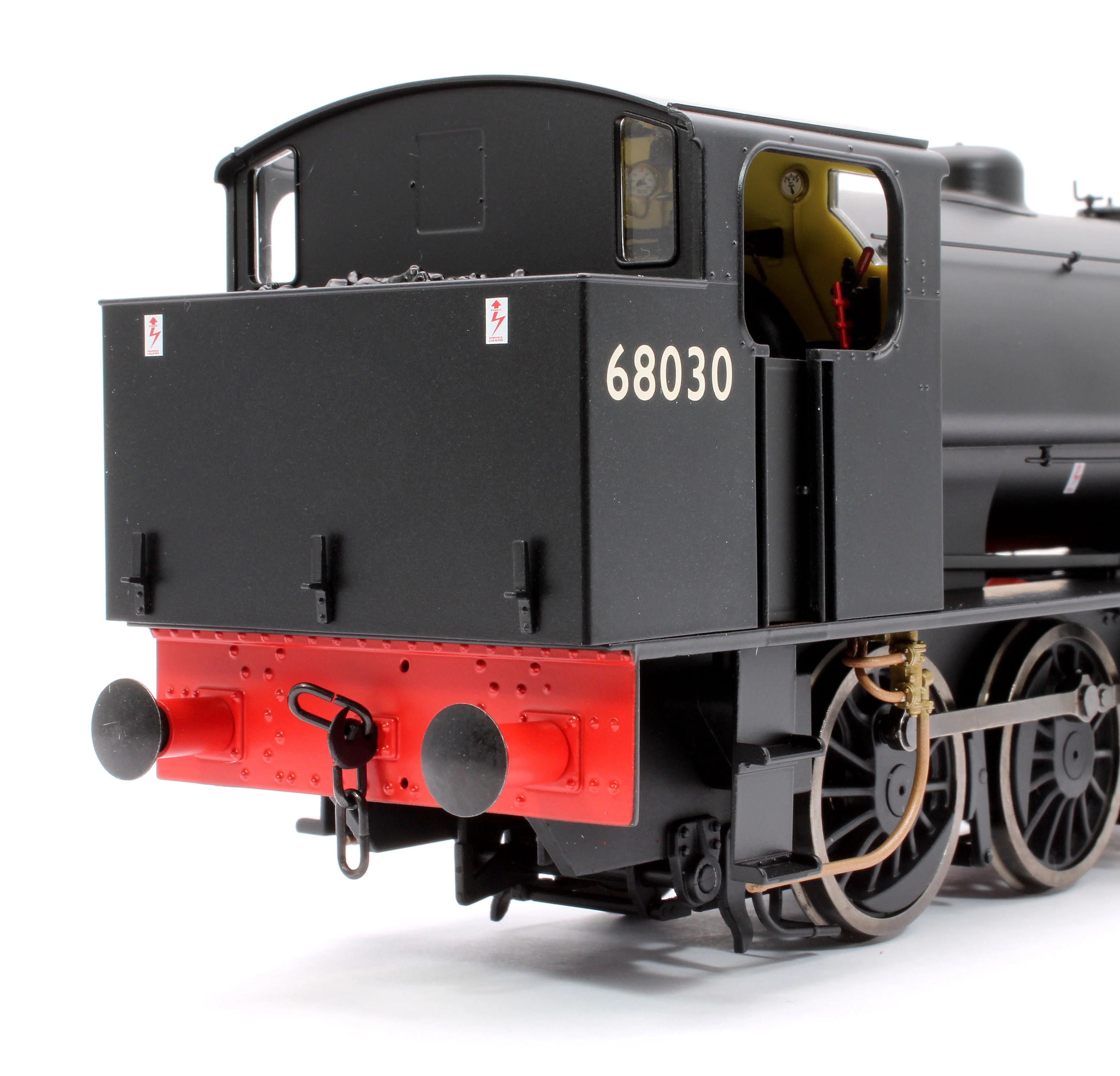7S-094-003S J94 Austerity BR Black Early Crest 68030 0-6-0 locomotive - Sound Fitted - Image 8