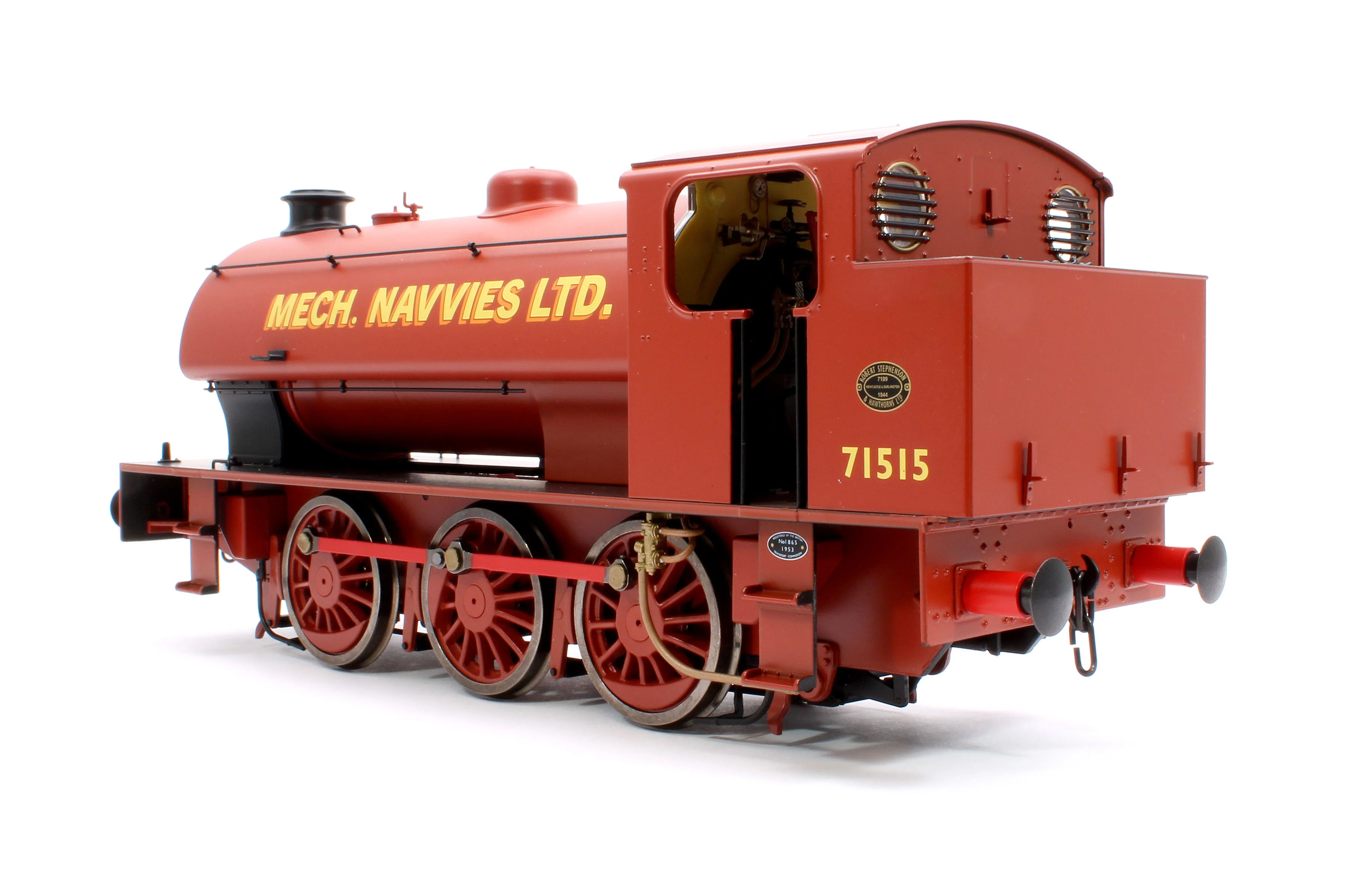 7S-094-009 J94 Austerity Mech Navvies Red 71515 0-6-0 locomotive - Image 2