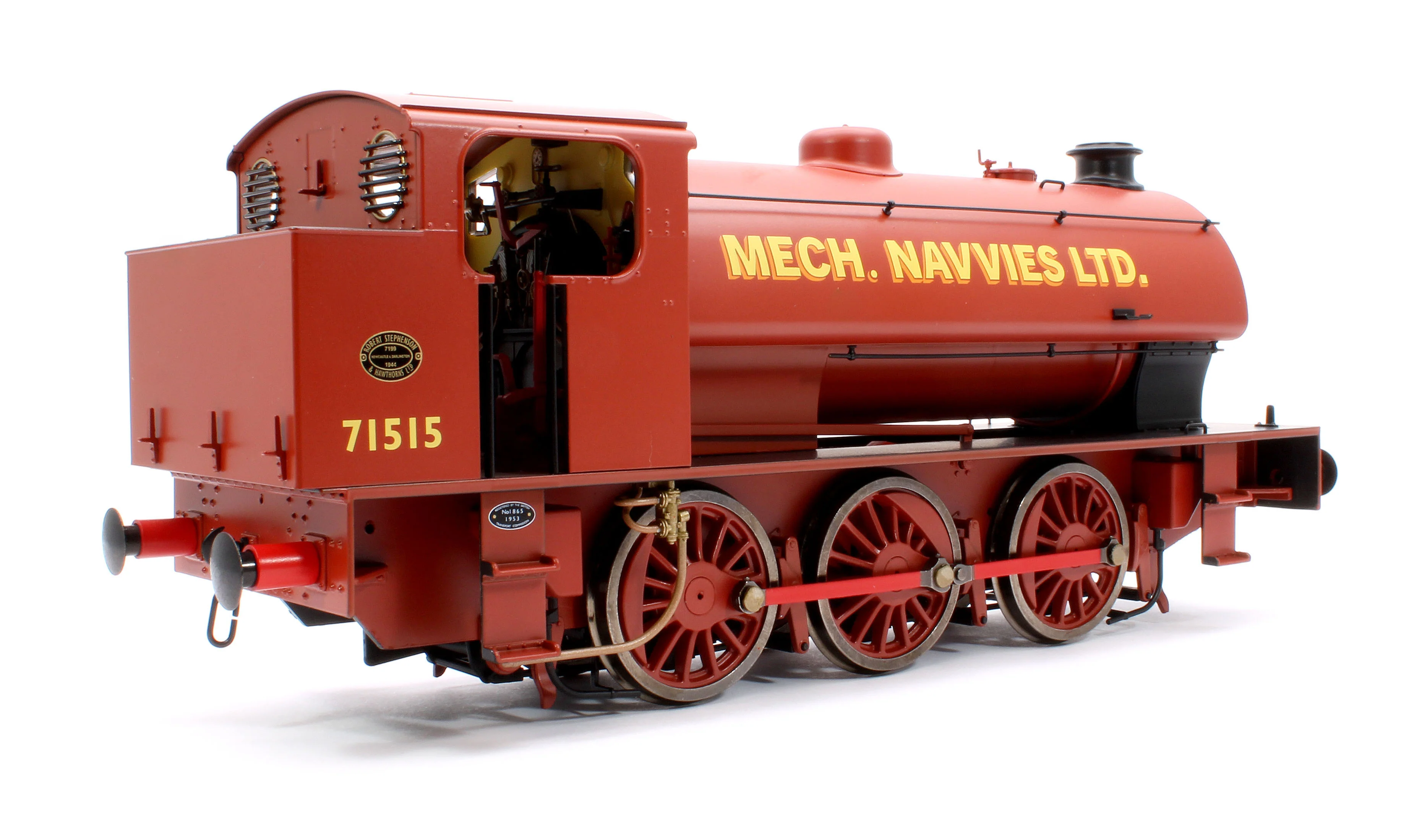 7S-094-009 J94 Austerity Mech Navvies Red 71515 0-6-0 locomotive - Image 3