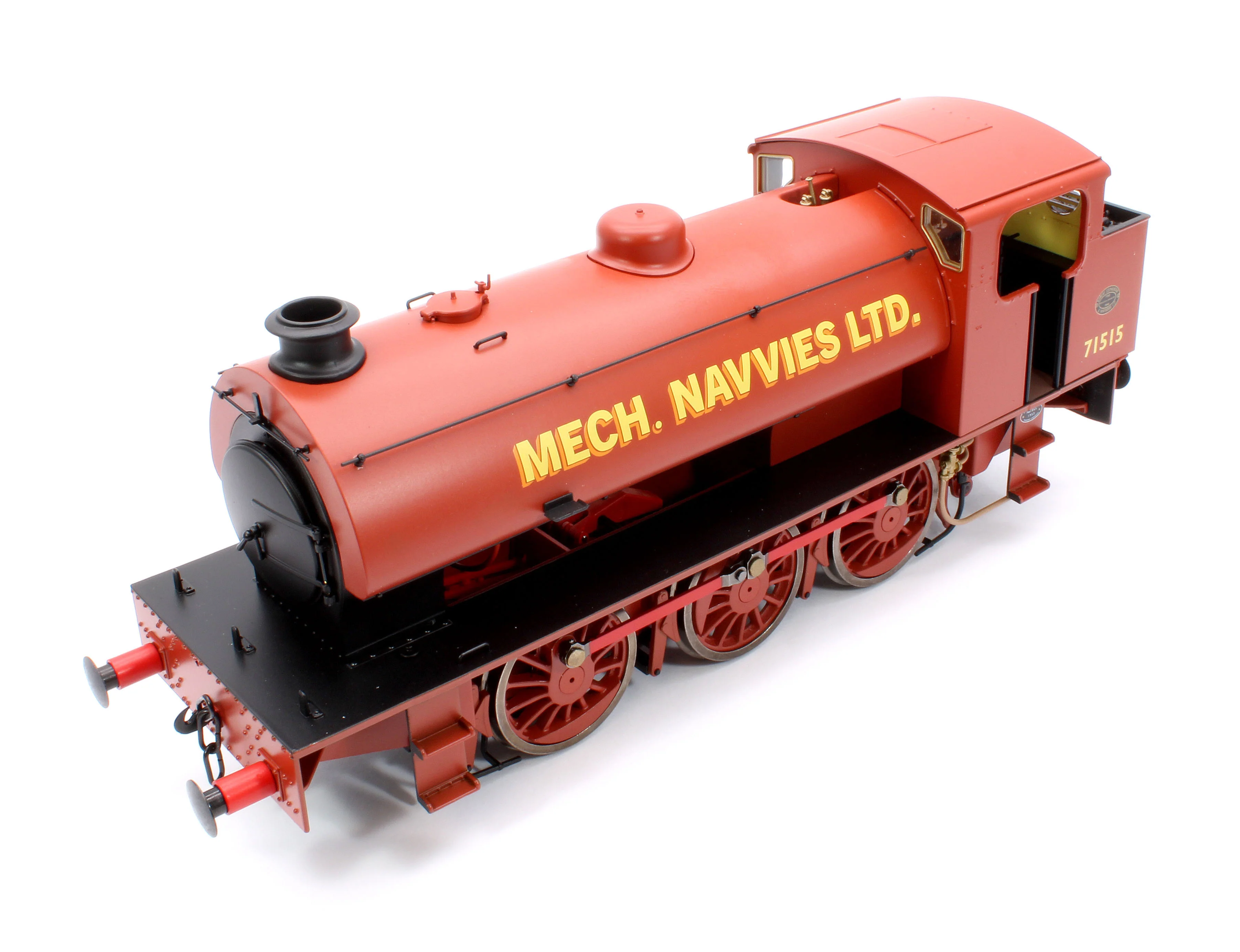 7S-094-009S J94 Austerity Mech Navvies Red 71515 0-6-0 locomotive - Sound Fitted - Image 9